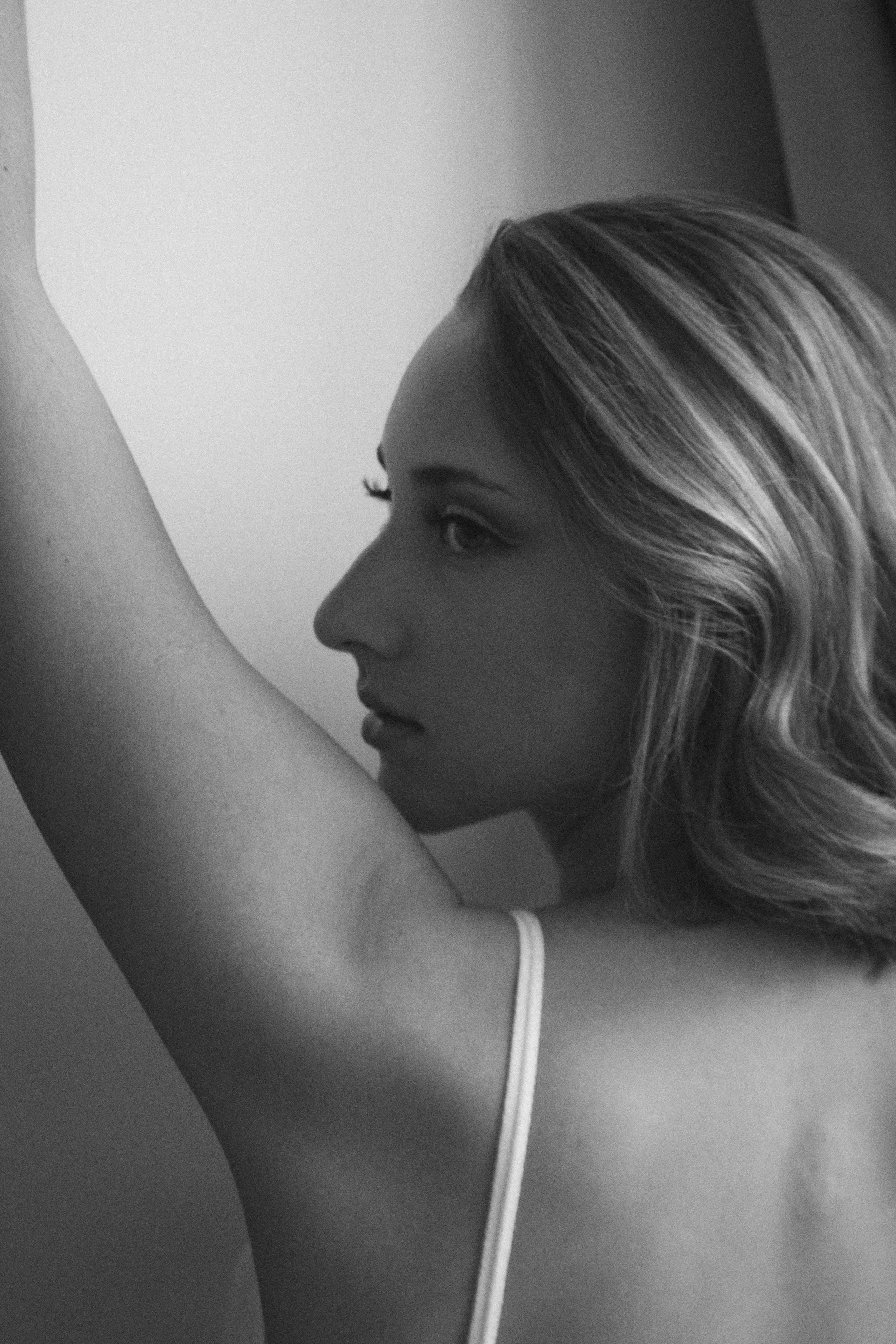 фотография студия съемка портрет девушка фотограф чб фото