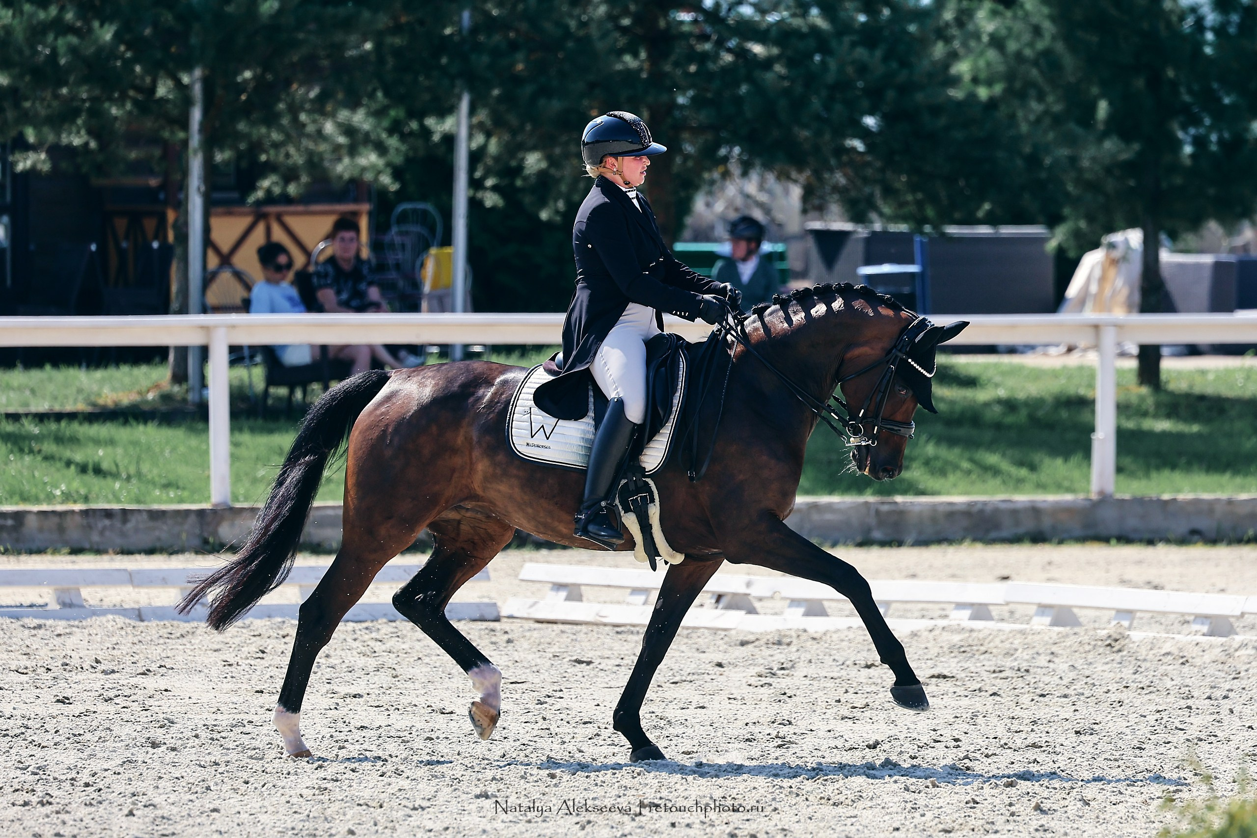 Личный ЧР по выездке, КСК Конаковские конюшни | 08'2023. Репортажный фотограф и ретушер в Москве Наталья Алексеева