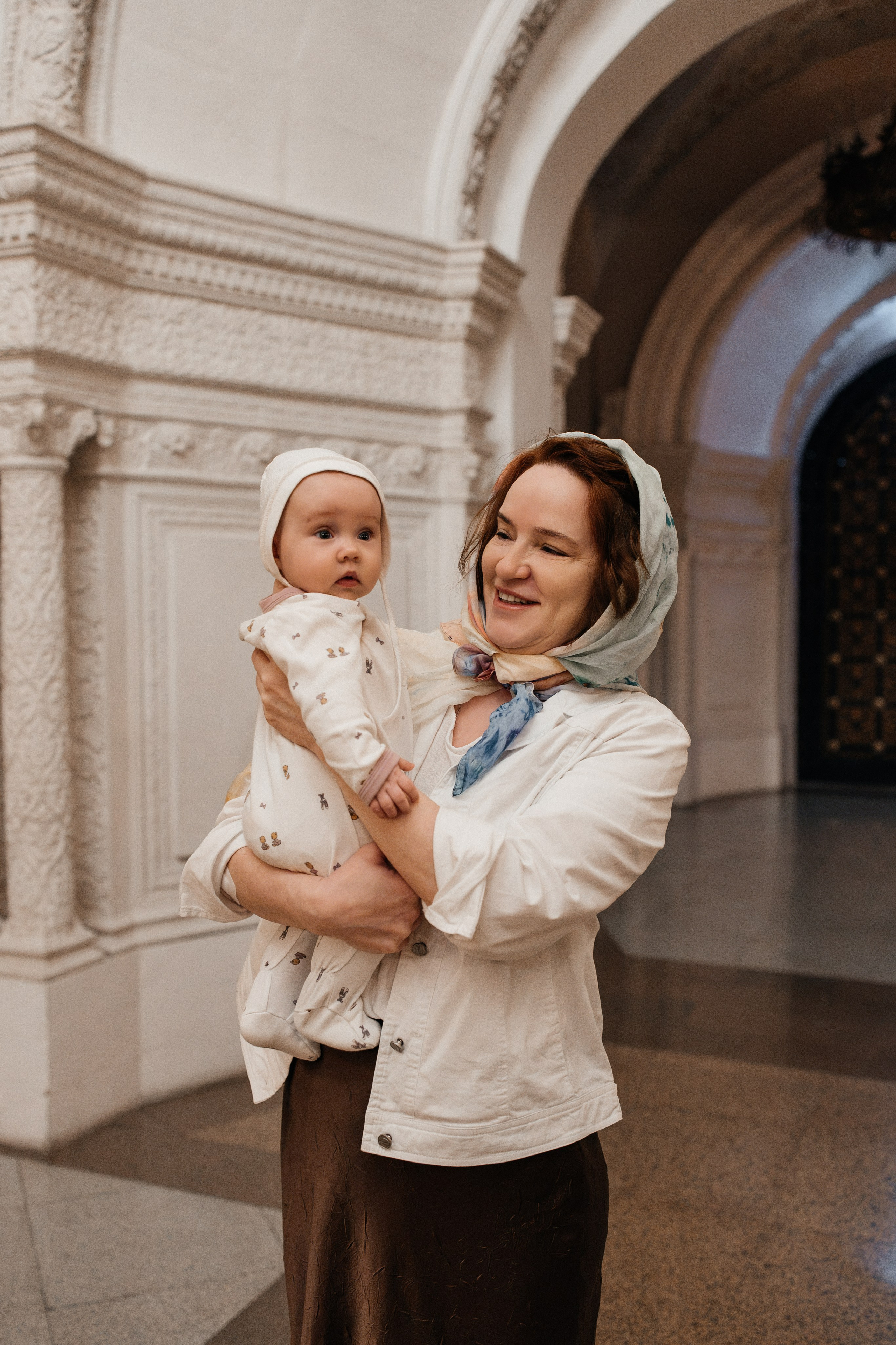Крещение Анны. Семейный фотограф в Москве Алина Киблина