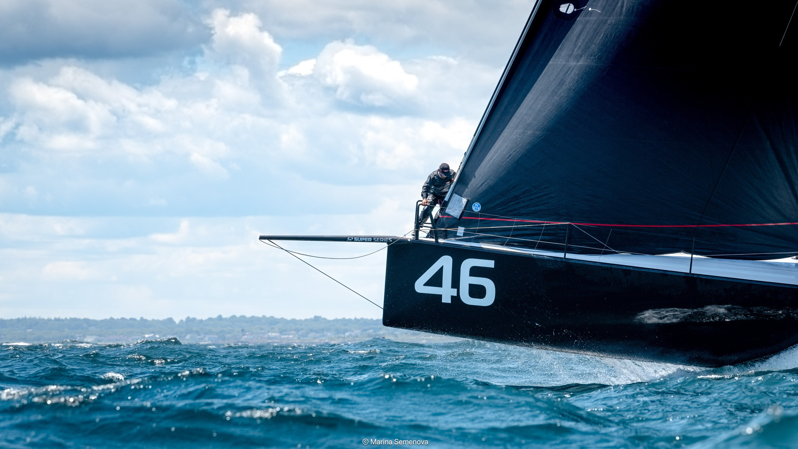 The lates shoot. Sailing Photographer Marina Semenova