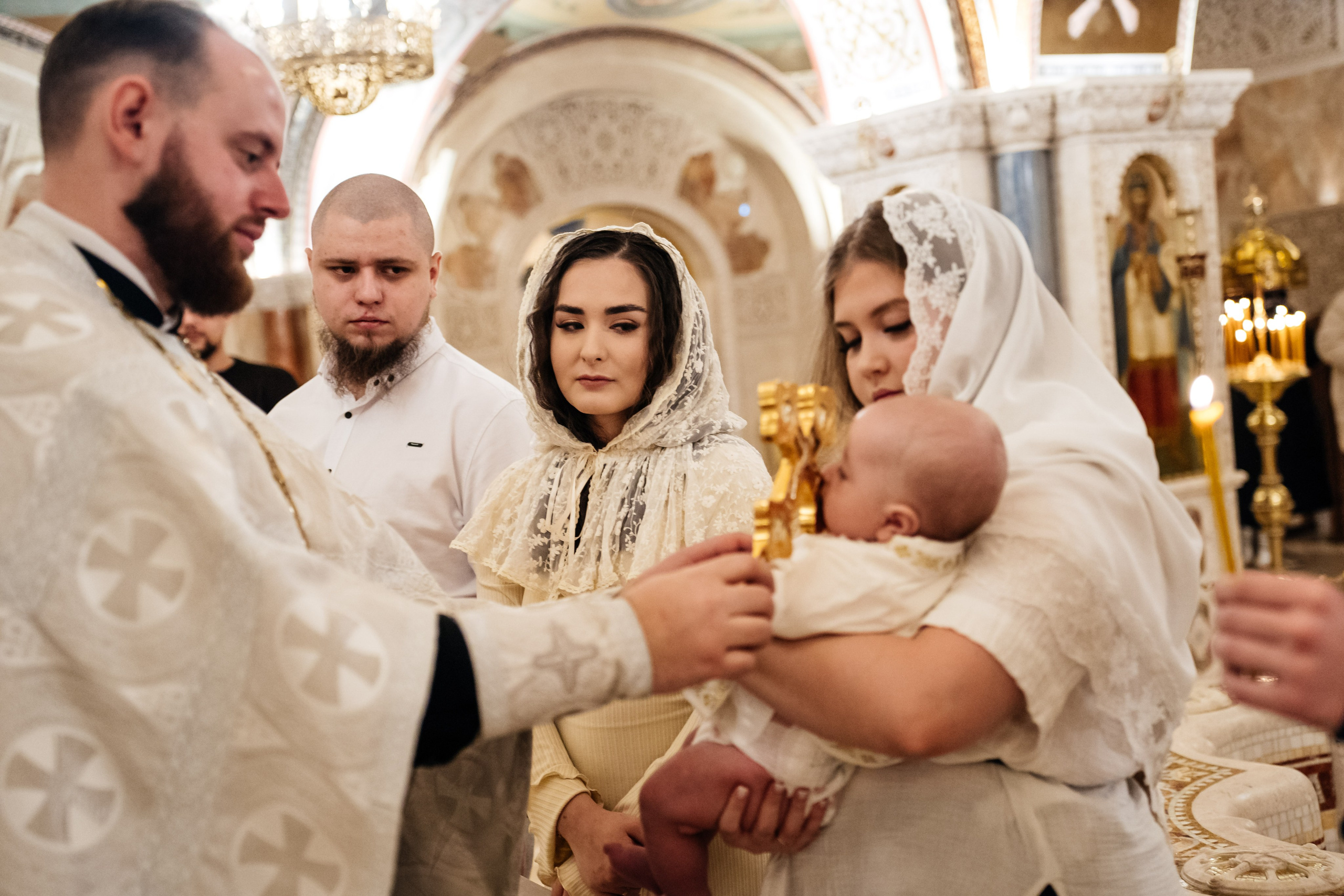 Крещение. Видеограф и Фотограф в Челябинске Ксения и Владимир Рюмины