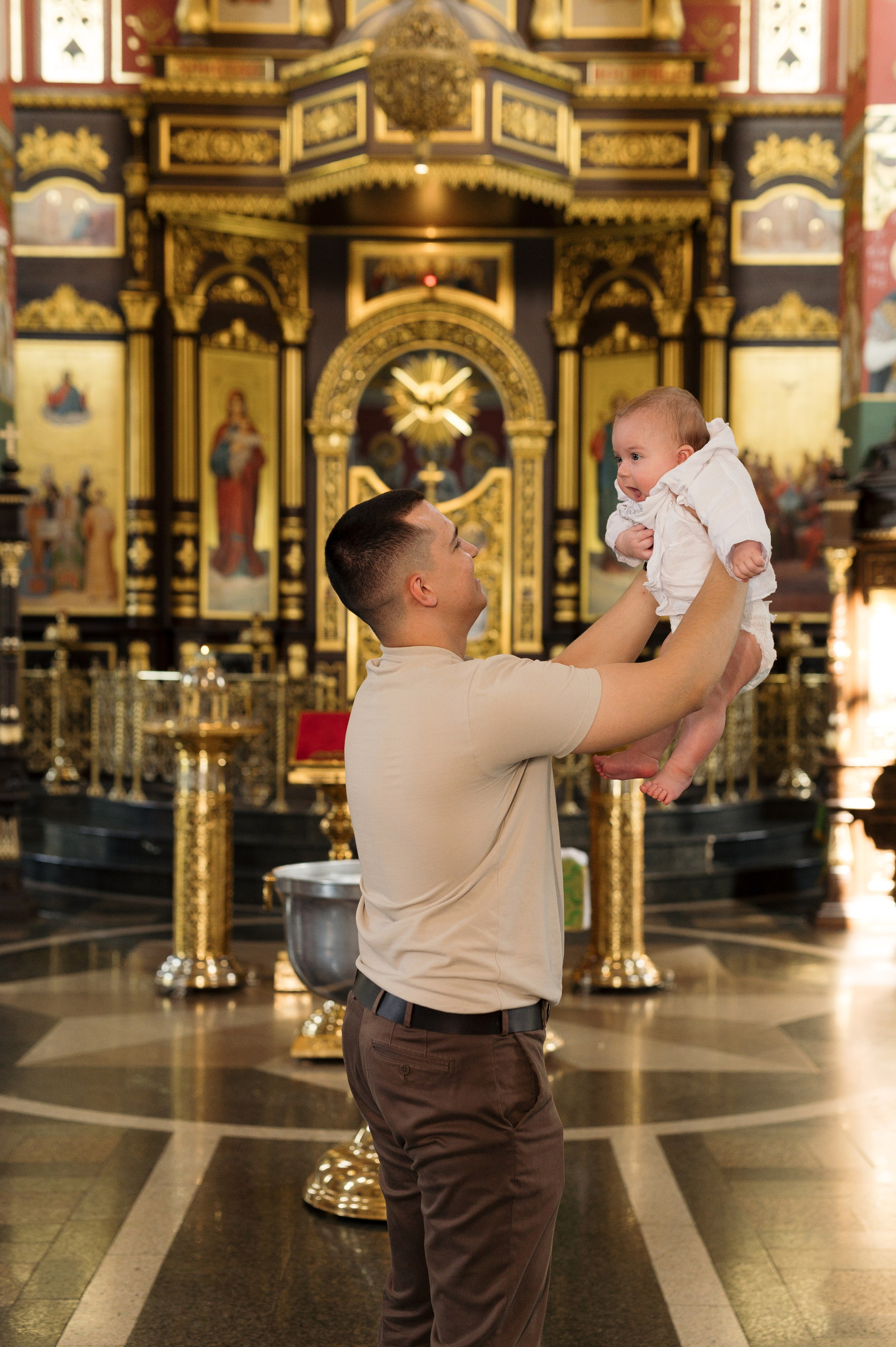 Крещение Федора. Фотограф в Краснодаре Скубицкая Альбина