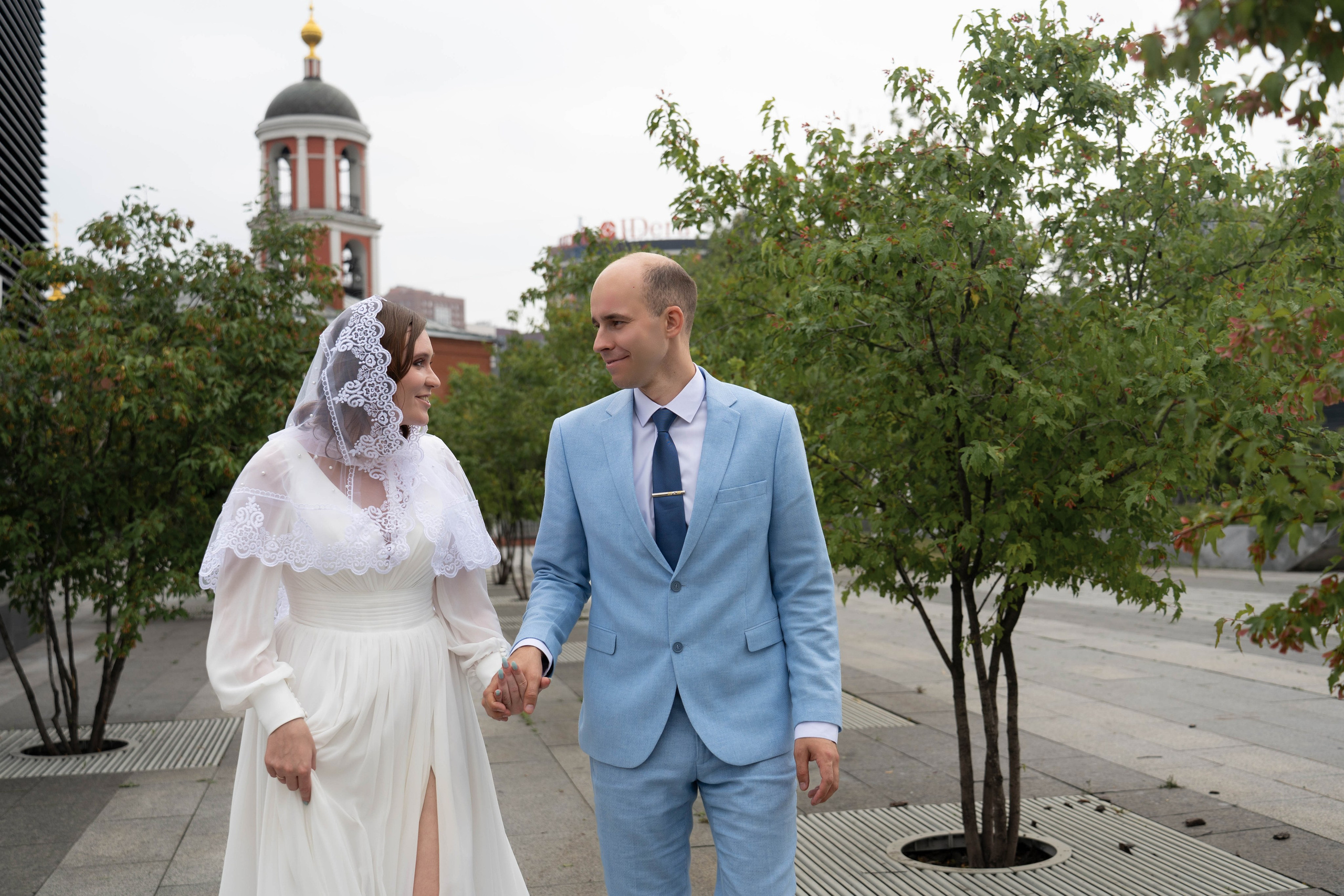 Прогулка Сергей и Полина. Фотограф в Москве