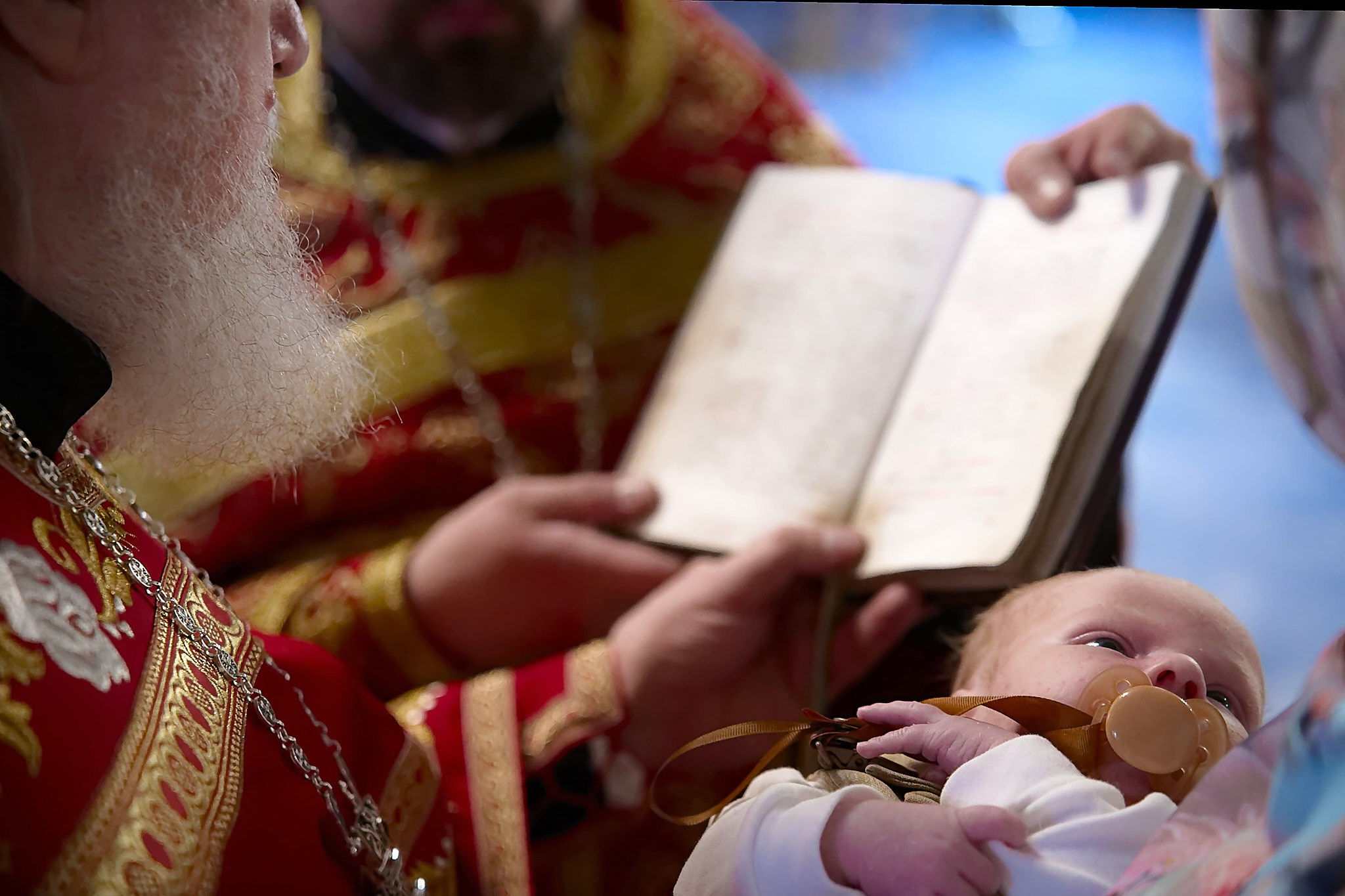 Таинство Крещения на Светлой Седмице. Фотограф в Москве