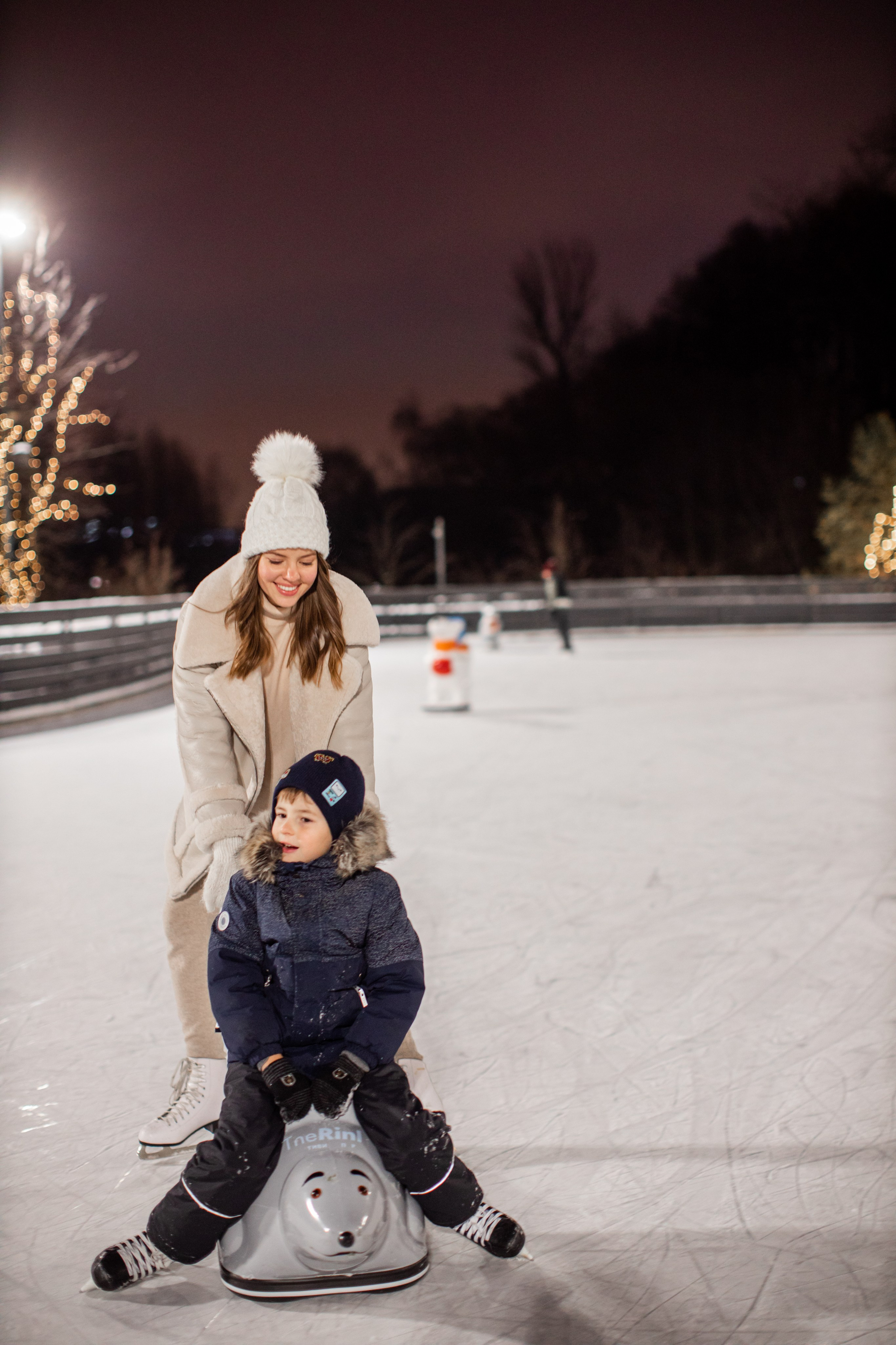 Каток The Rink. Семейный и детский фотограф в Москве Кузьмина Мария