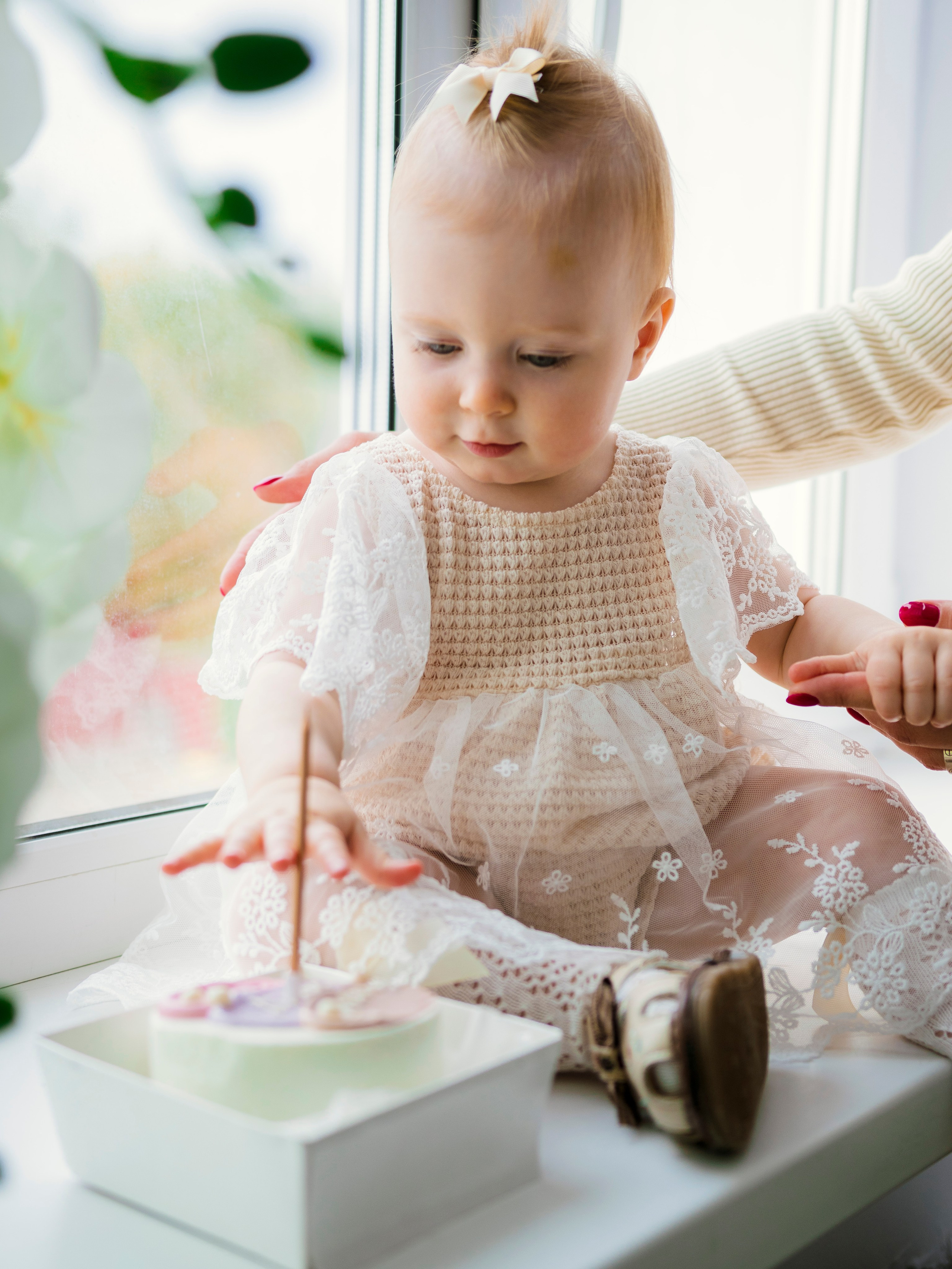 Vasilisa is 1 year old. Портретный фотограф Москва Белогорцев Сергей