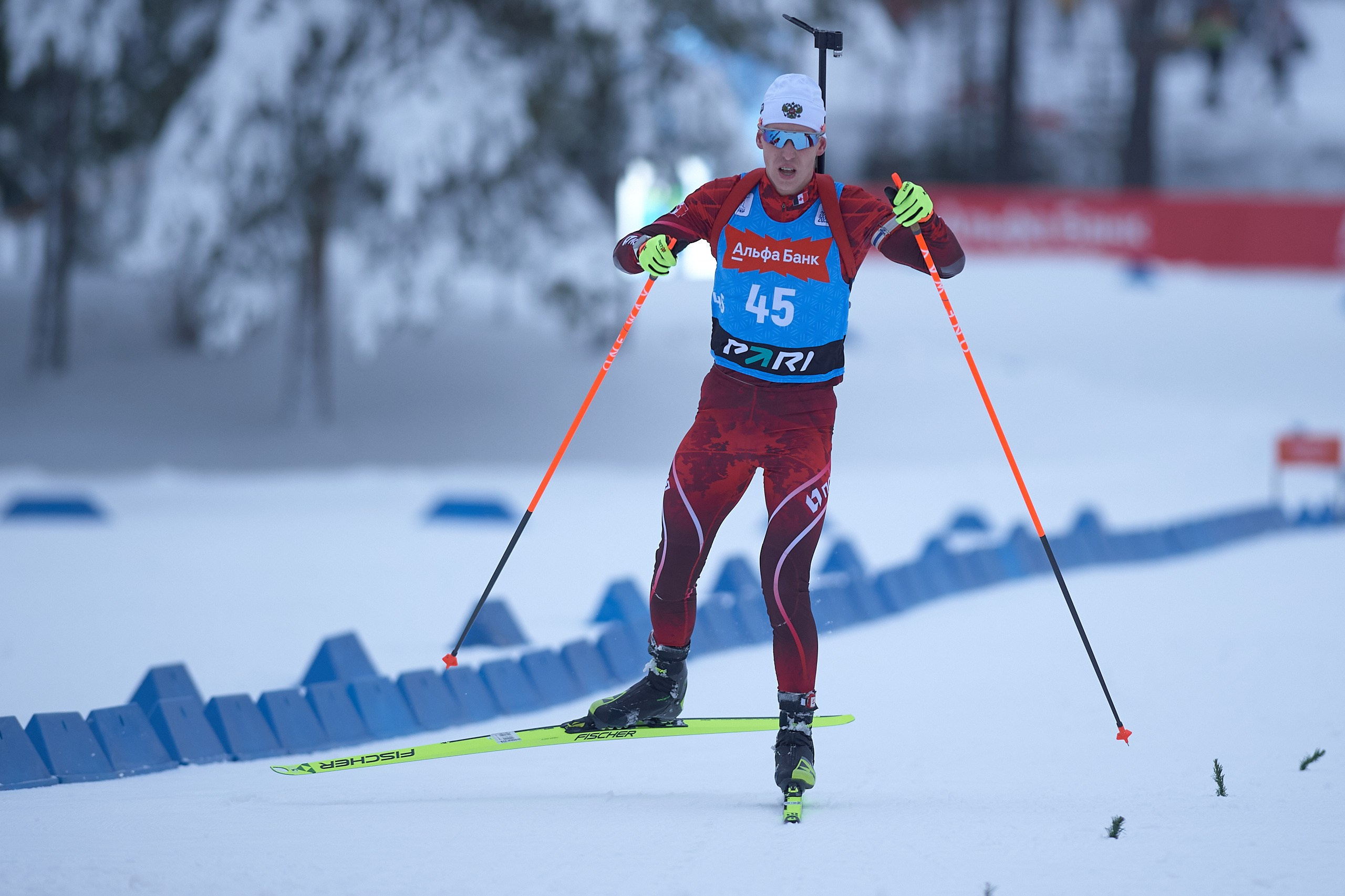 Биатлон. Чемпионат России — 2024/2025, 3-й этап, Ижевск. Ижевская винтовка. Спортивный репортажный фотограф в Ижевске Сергей Мерзляков