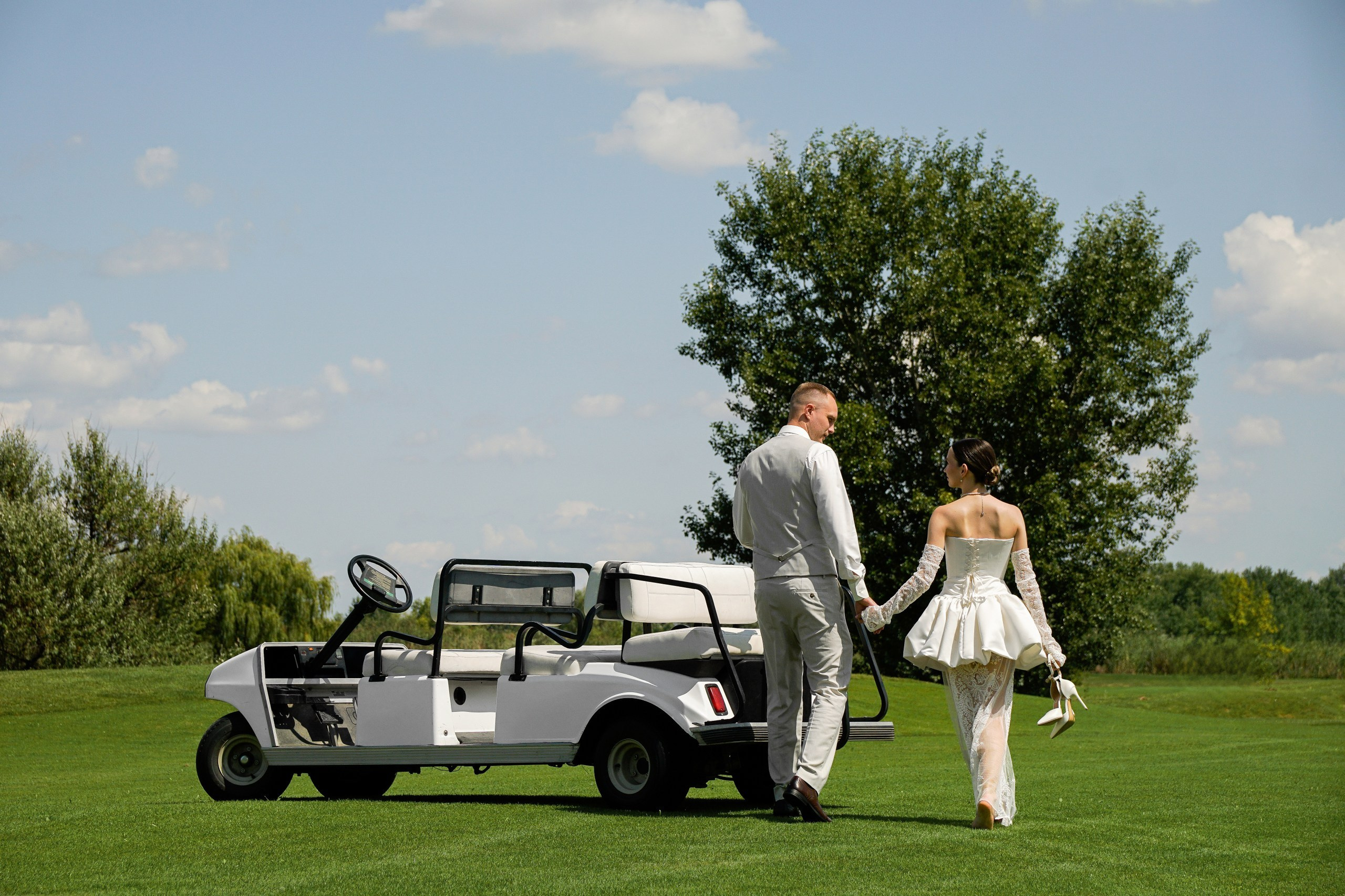 Golf club's wedding. Свадебный фотограф и видеограф в Ростове-на-Дону. Максим и Наталья Лебедевы