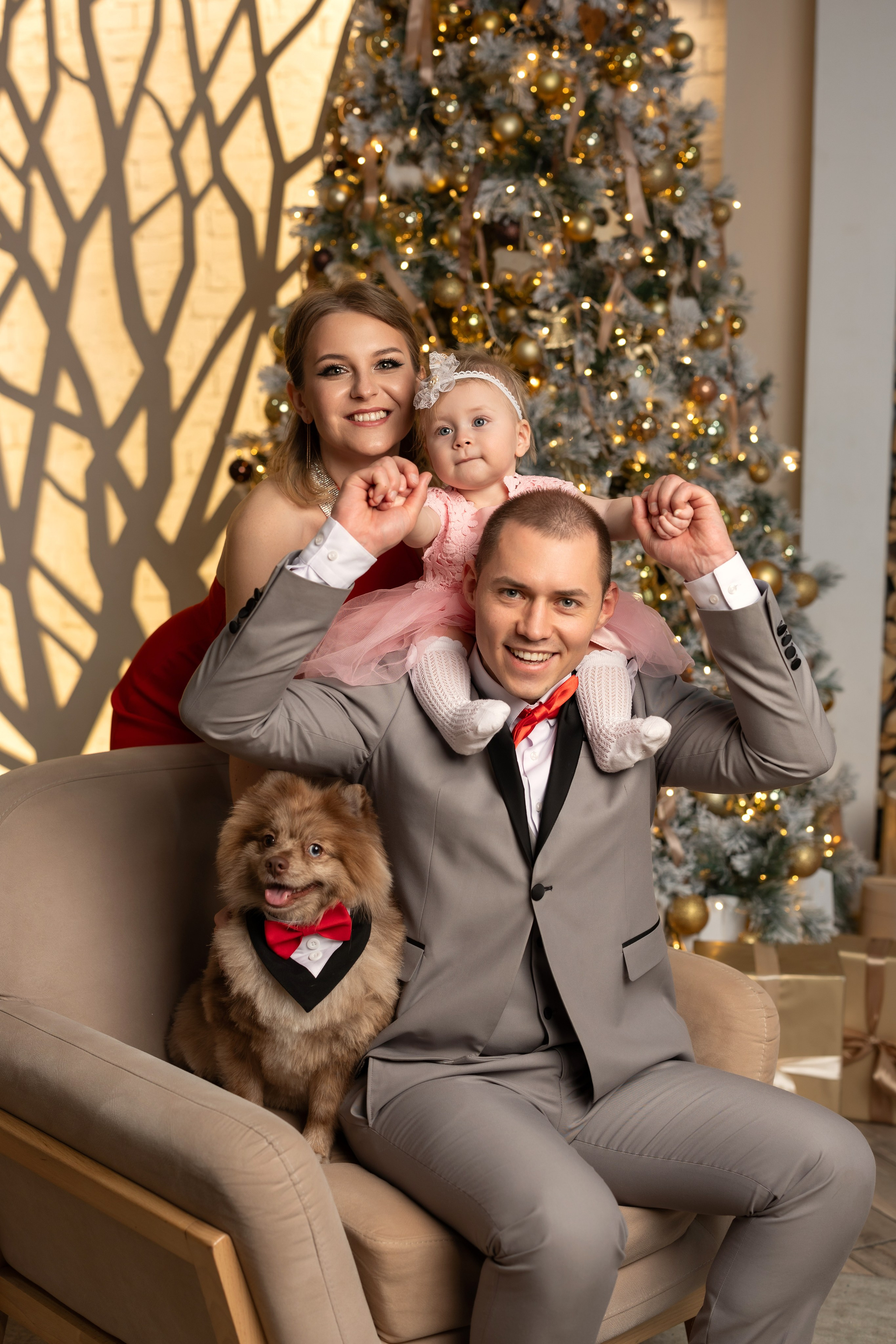 🎄Новогодняя фотосессия. Семейный и детский фотограф в Москве Орешина Юлия