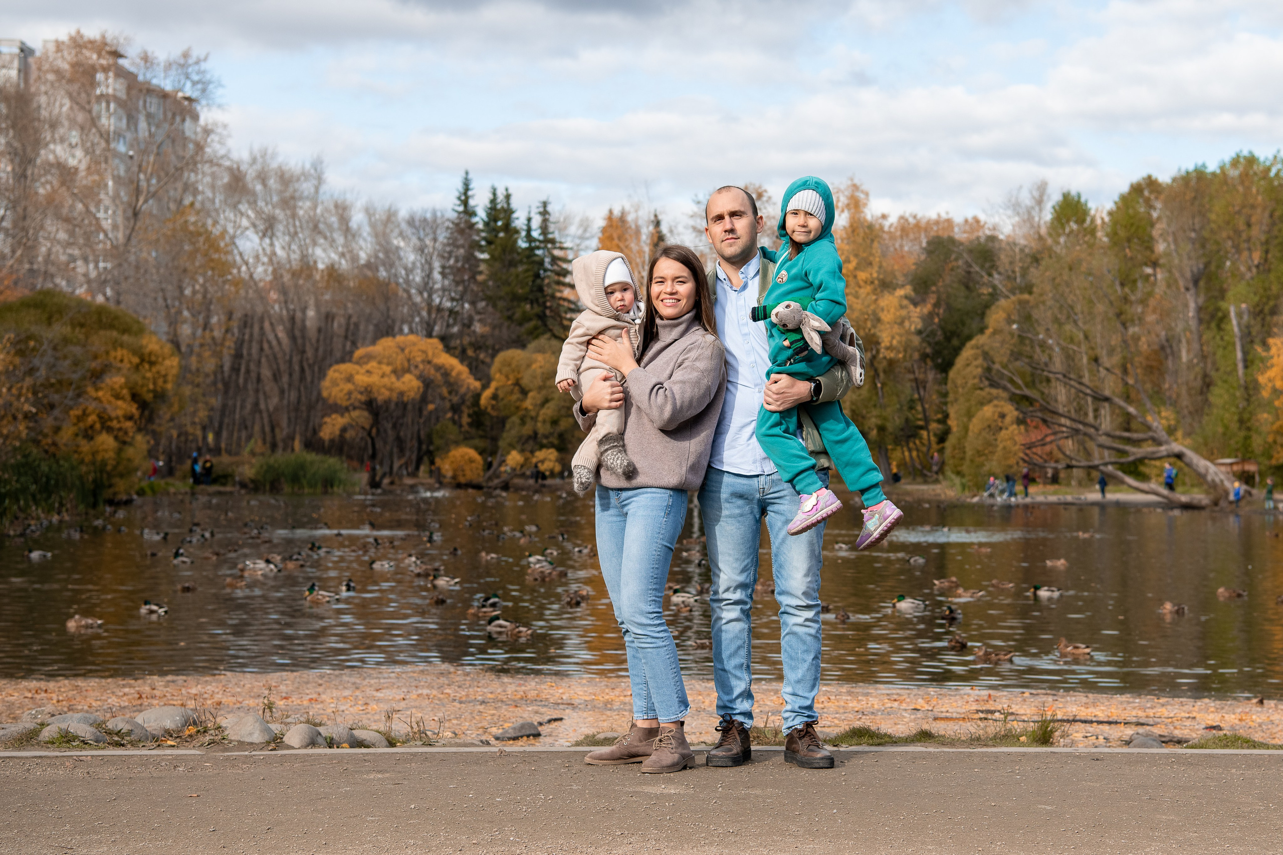 Осенняя семейная. Фомина Елена Свадебный и семейный фотограф