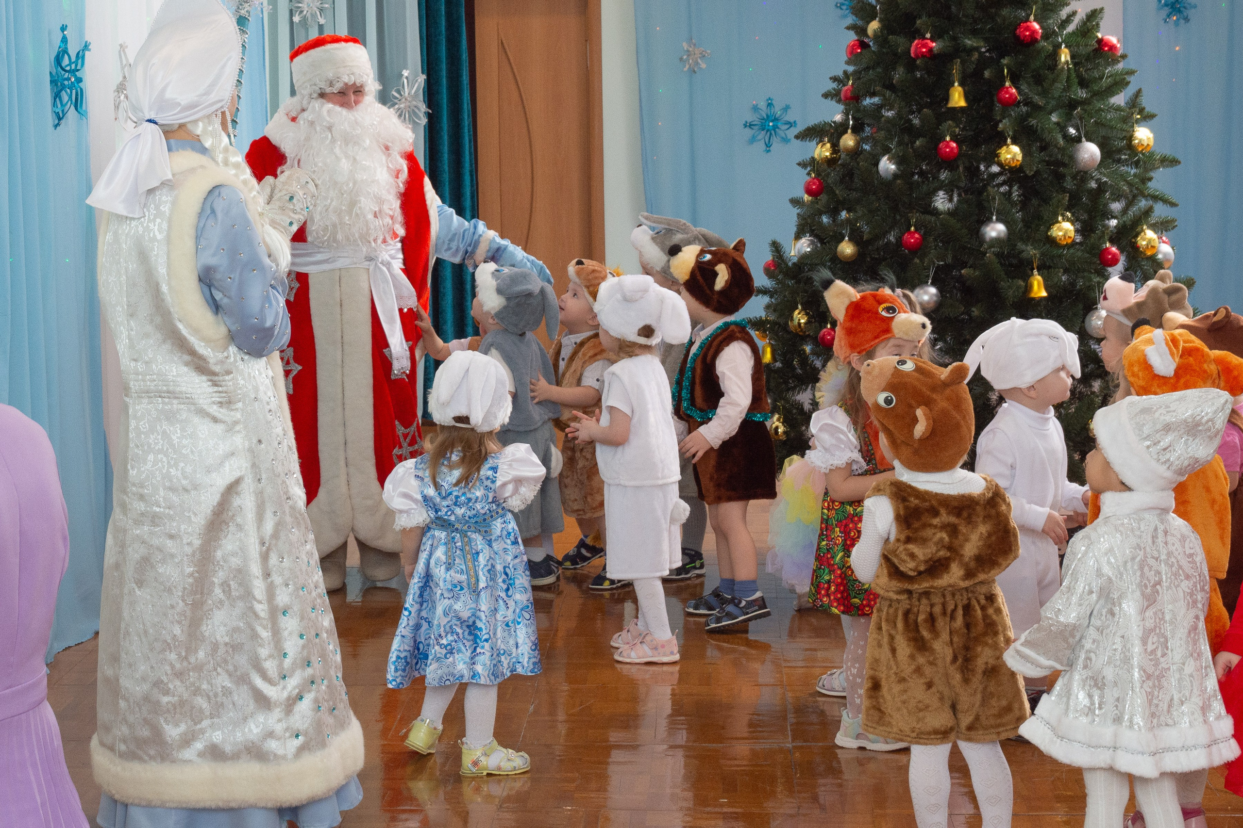 Новогодний утренник в саду 2023