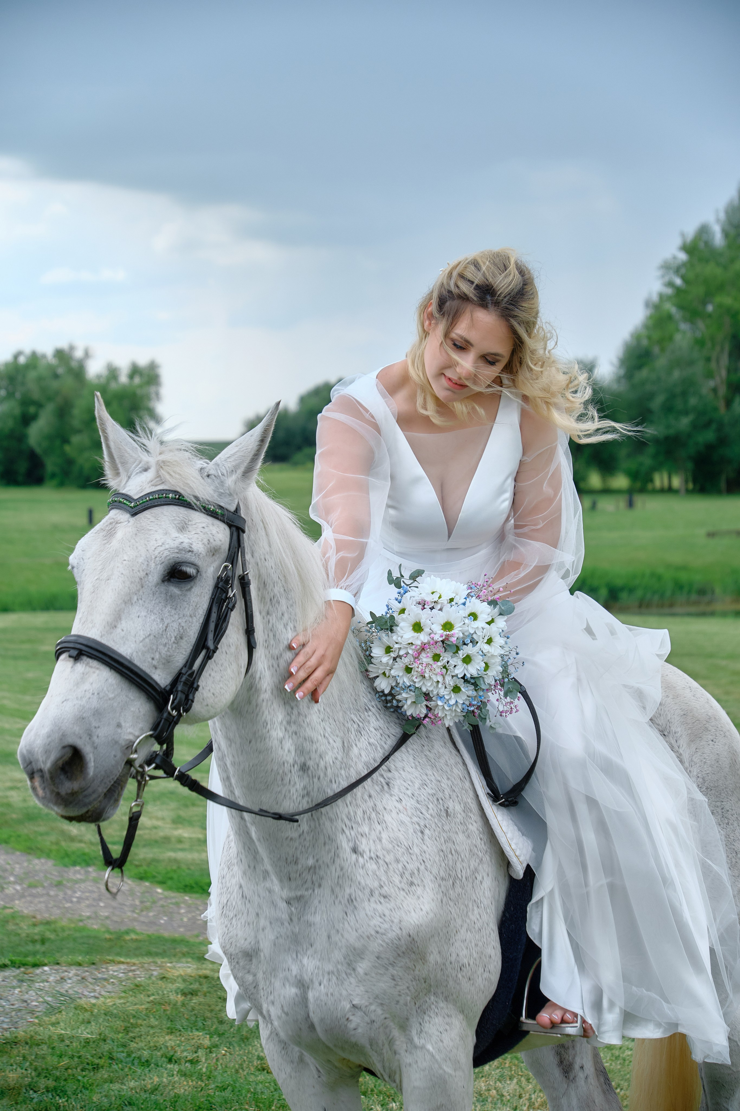 С лошадьми. Семейный и портретный фотограф в Новомосковске и Узловой Михеева Татьяна
