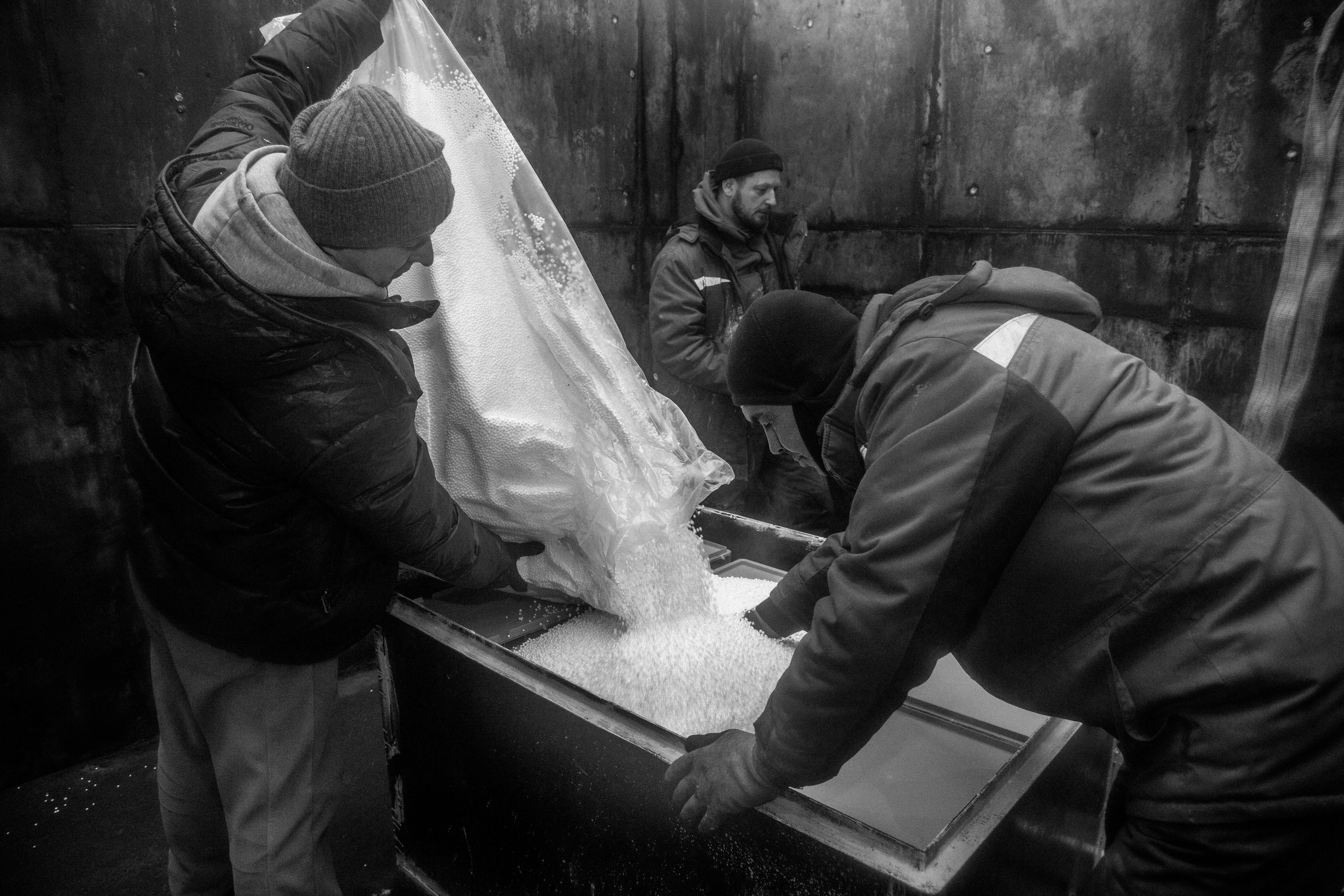 Строительство Ступы в Яхроме. Фотография, как она есть