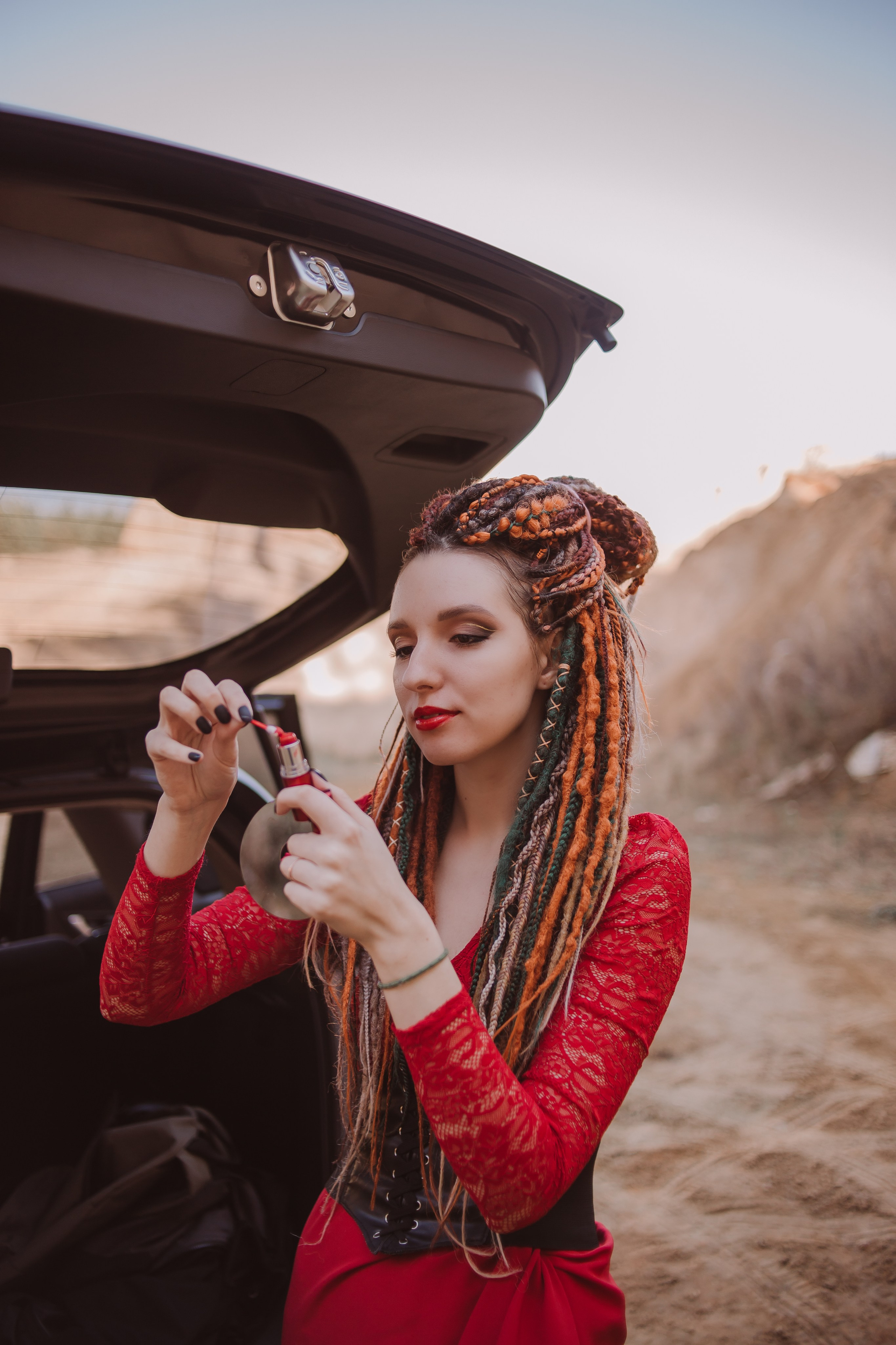 Марина. Песчаный карьер. Фотограф Регина Крикунова г. Красноярск