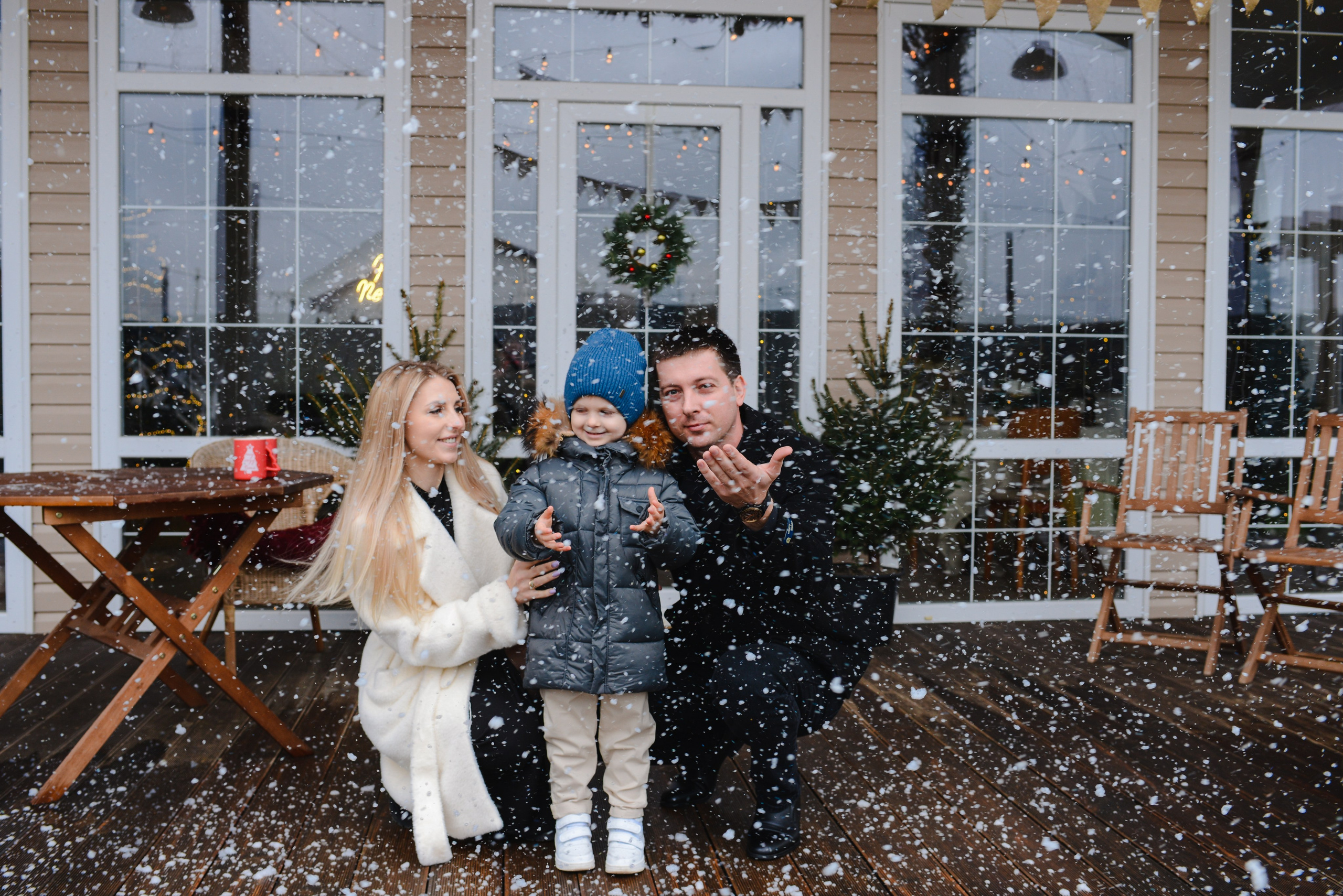 Новогодняя семейная. Фотограф Ярута Оксана / Ростов-на-Дону