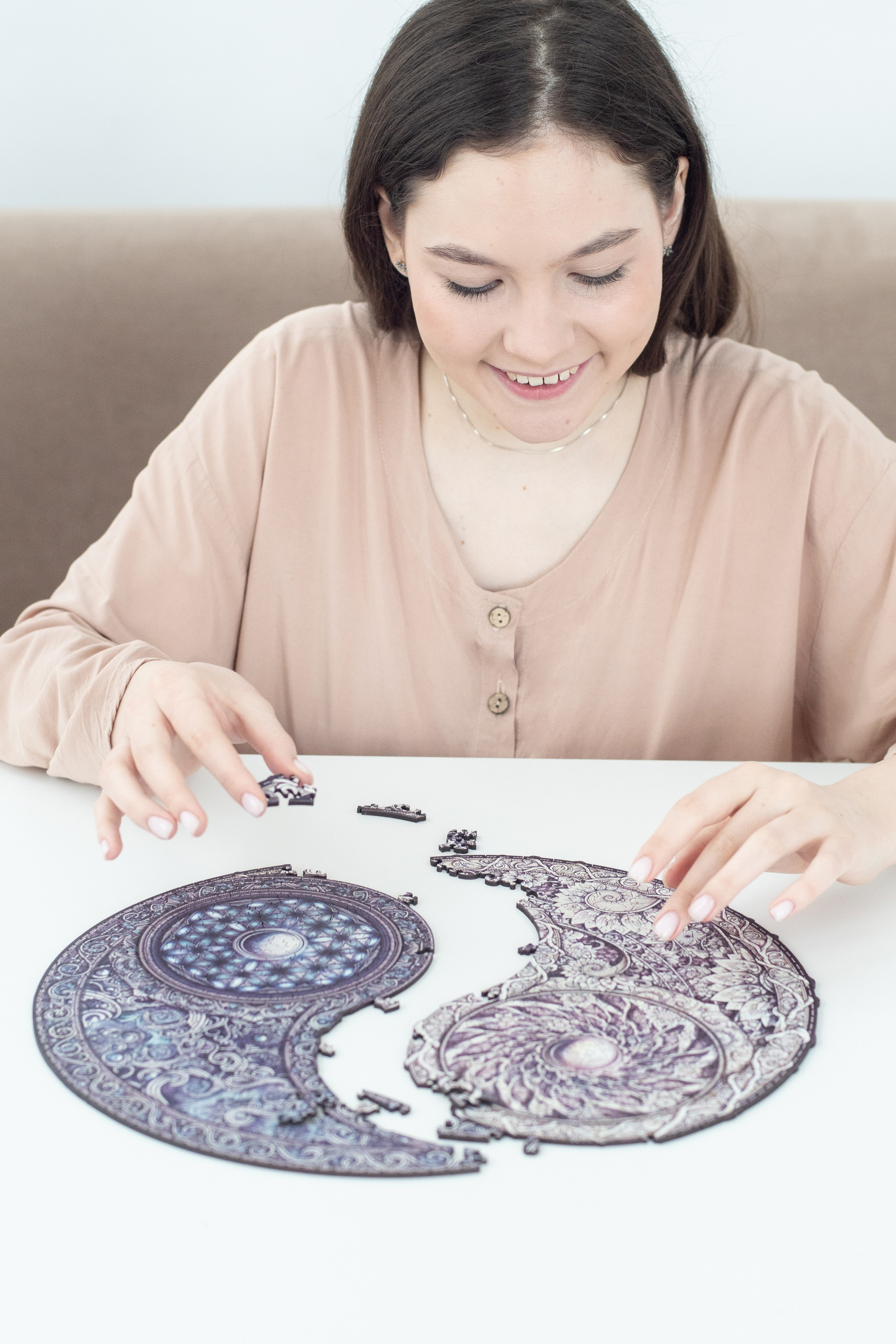 Контент съёмка для пазлов на сайт