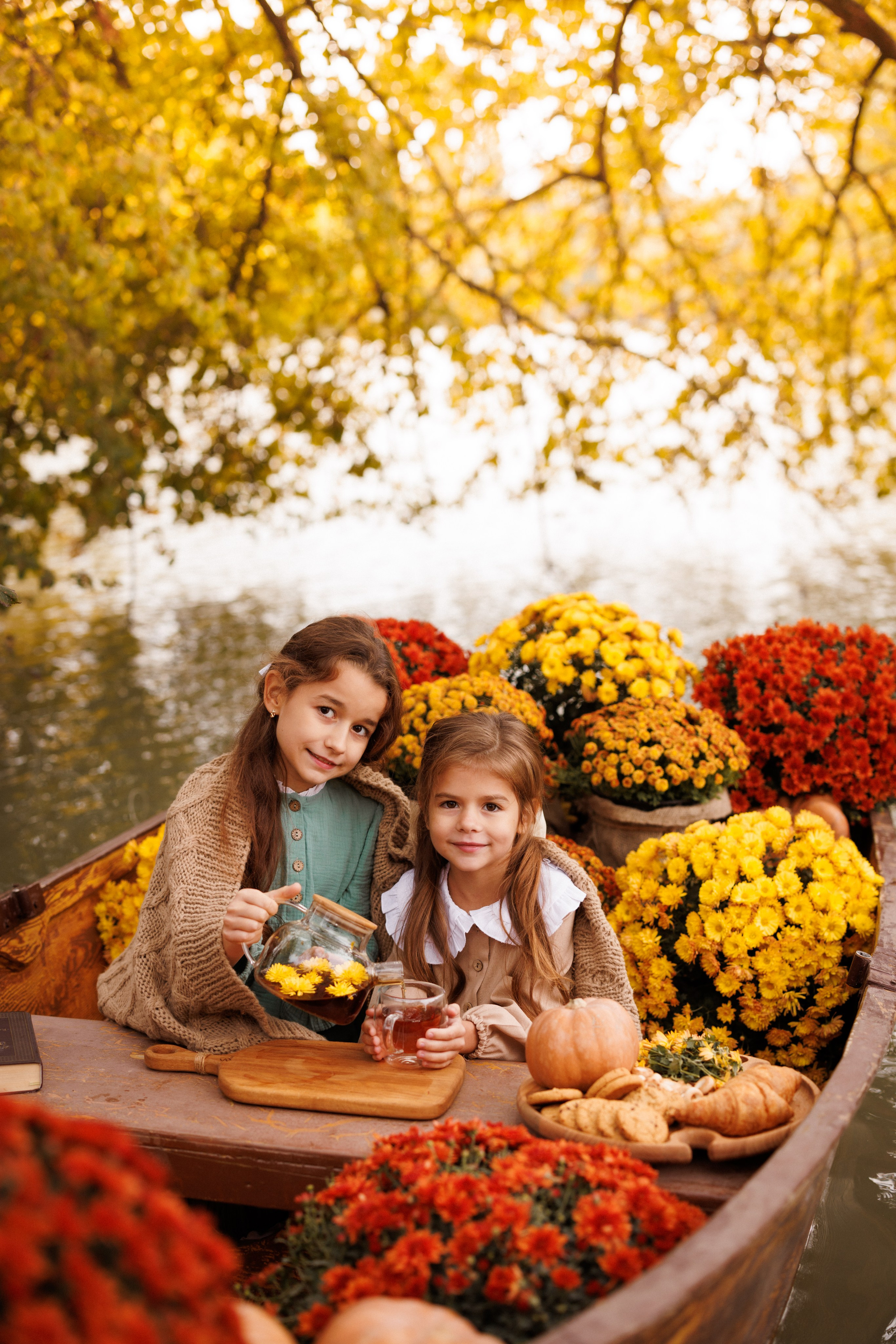 ЛОДКА, осень. Семейный и детский фотограф в Краснодаре Анна Трашкова