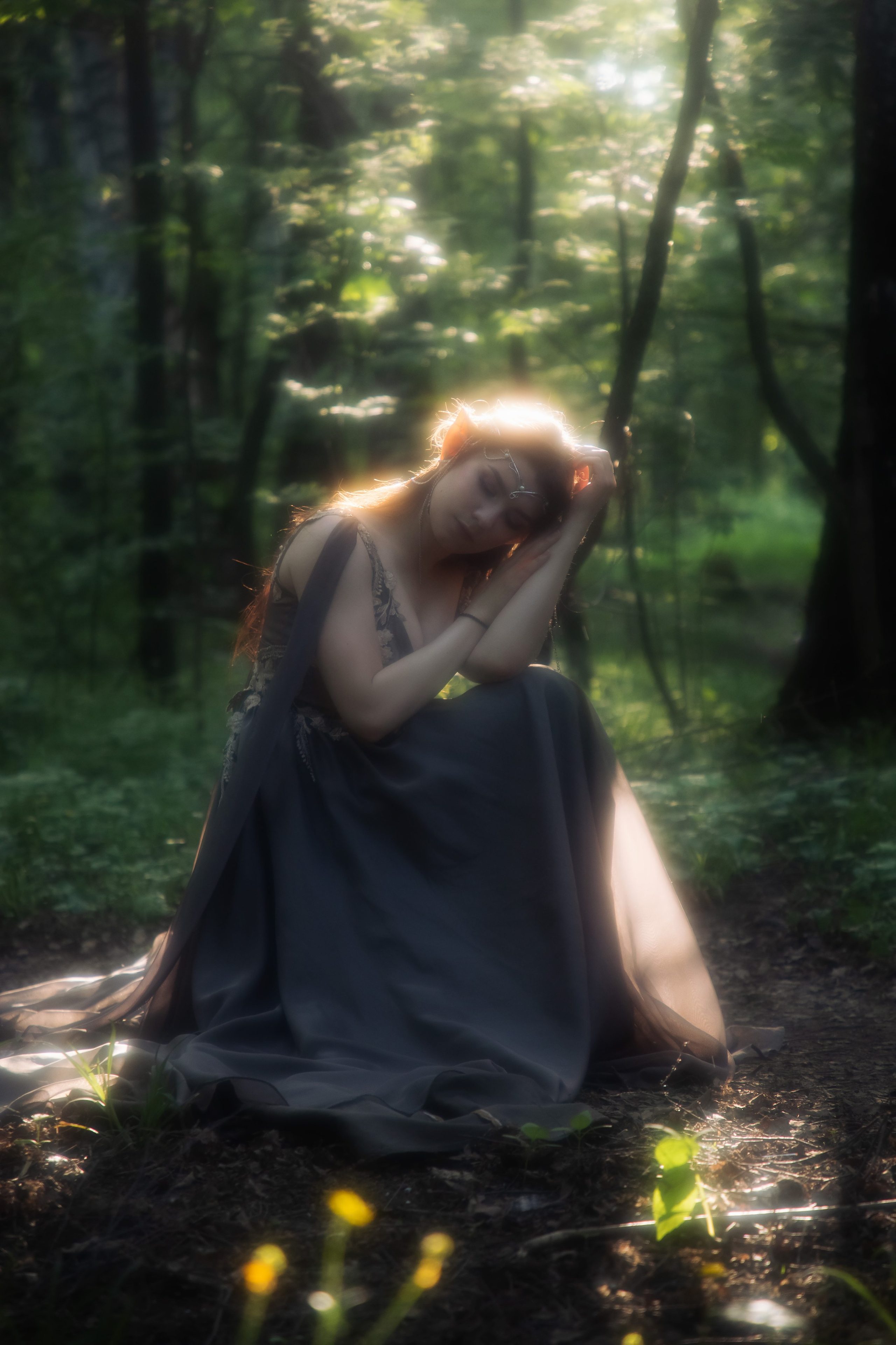 Эльфийская фотосесссия с лошадью. Юлия Башкатова, сказочный фотограф, Москва