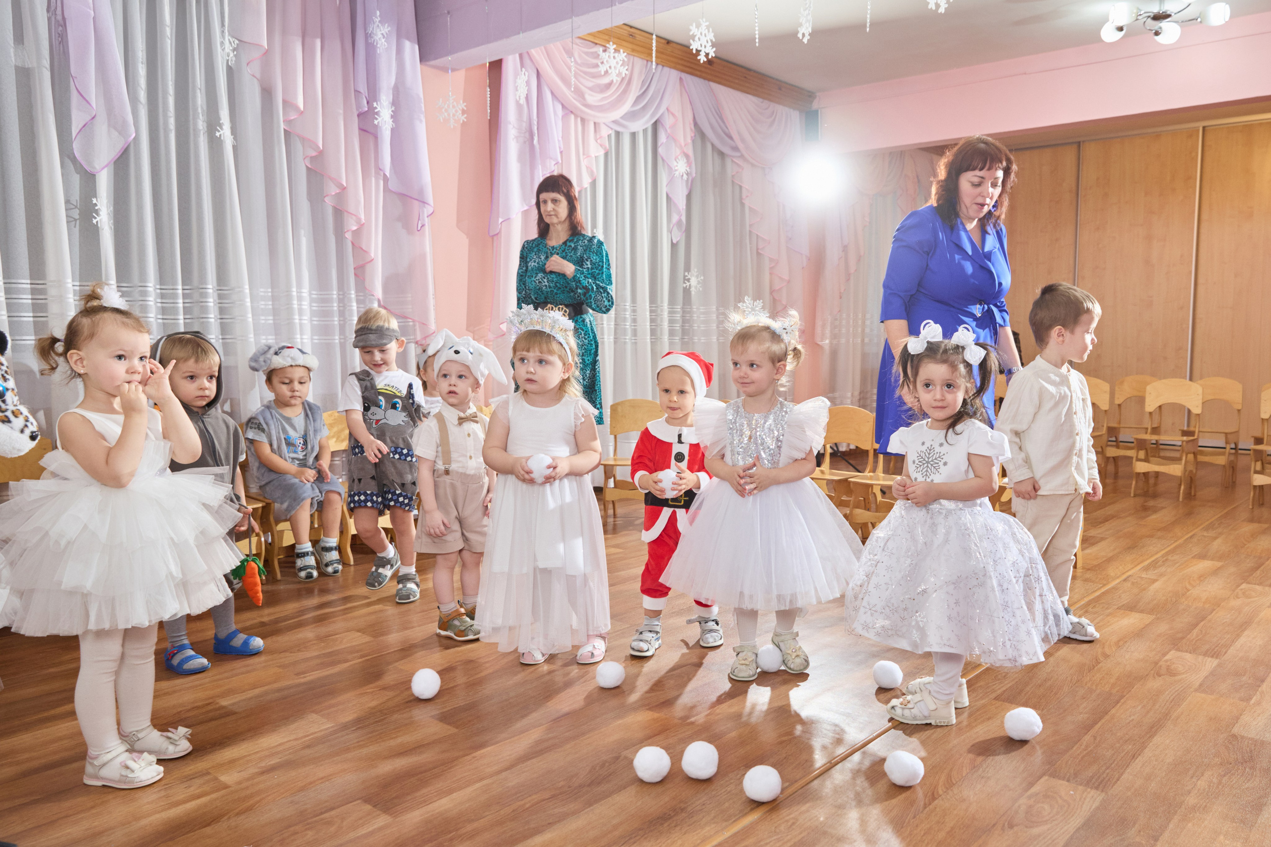 Утренник в яслях. Фотосъёмка