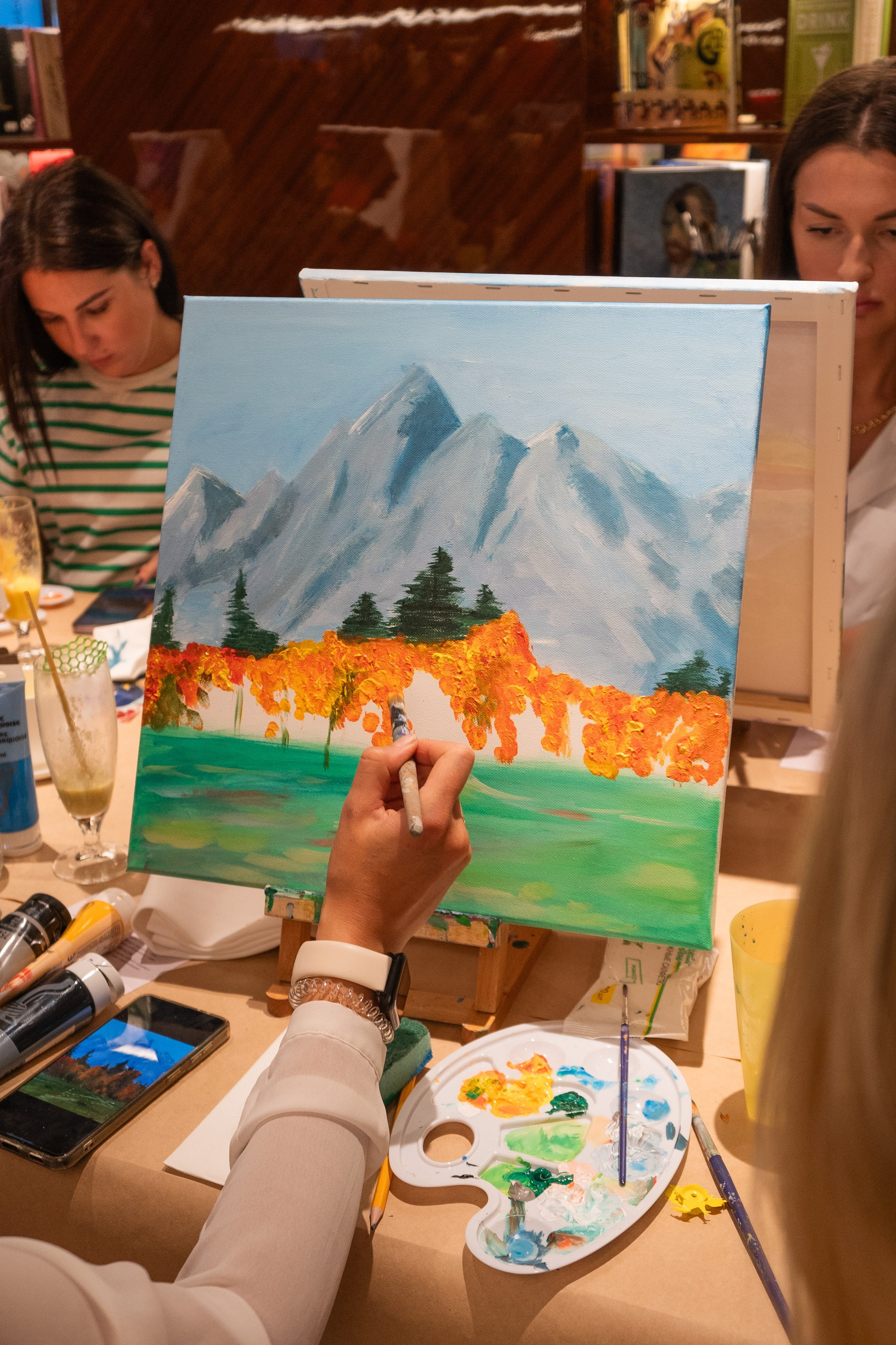 Корпоратив Teach Me Art 3. Портретный фотограф в Москве и Санкт-Петербурге Арина Чех