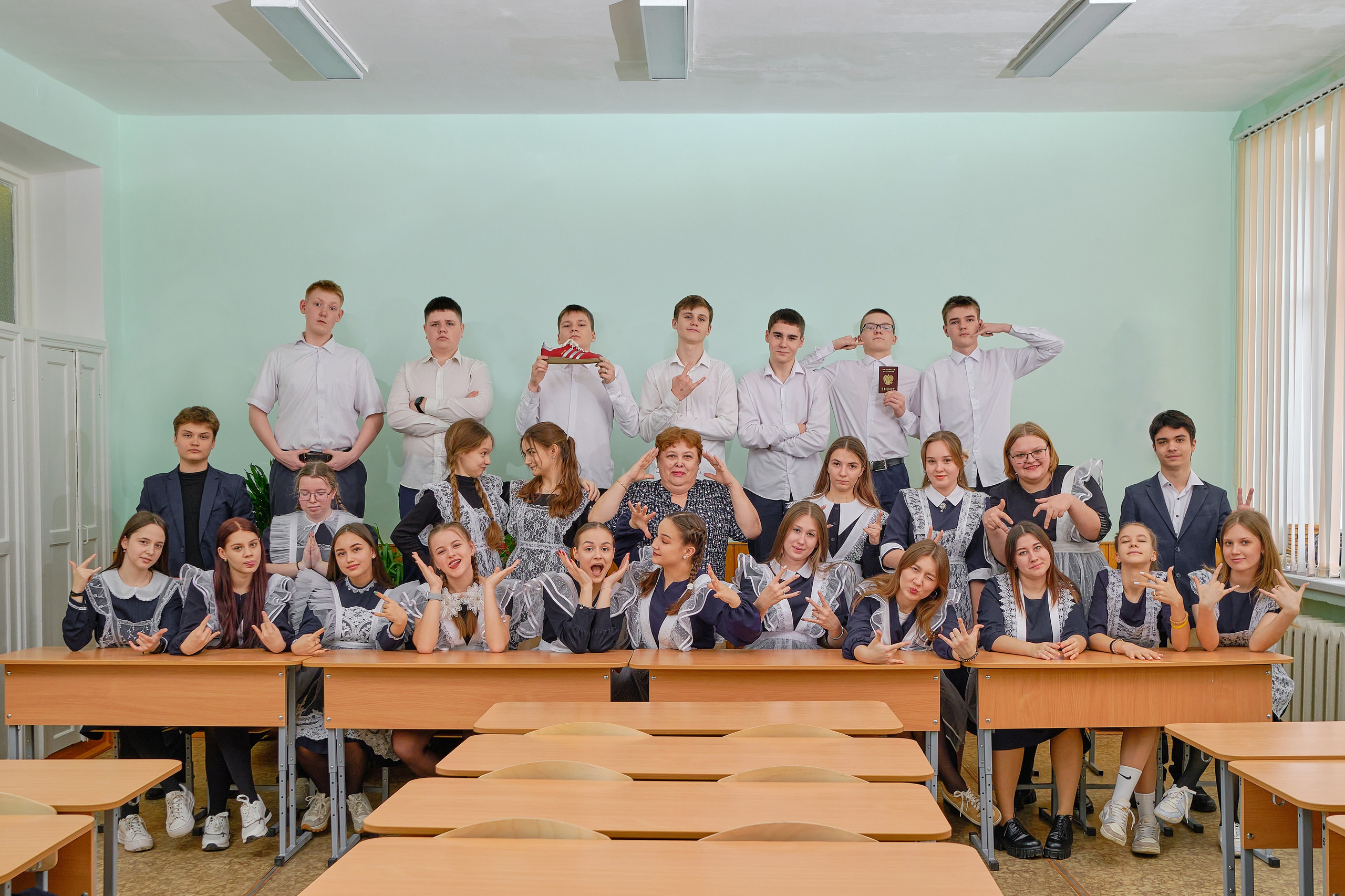Старшая школа — Групповые фото