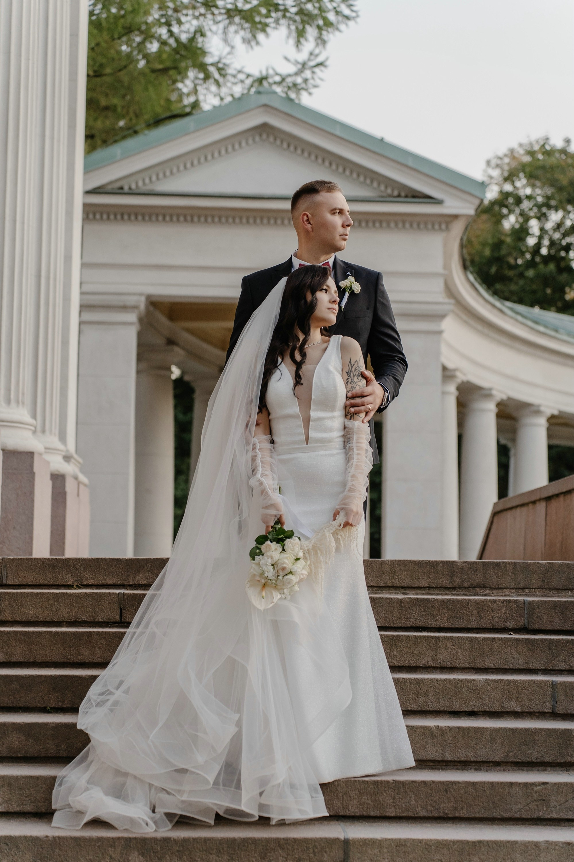 Свадьба в усадьбе Архангельское. Свадебный и семейный фотограф в Москве Светлана Зоткина