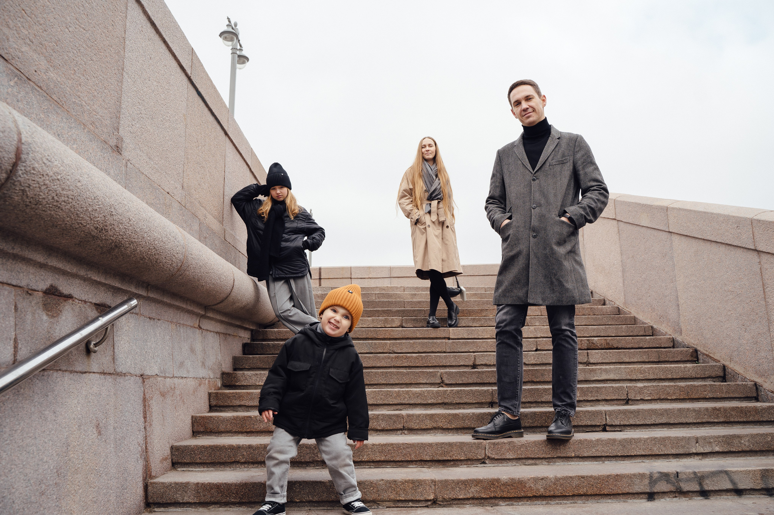 Осенняя прогулка. Творческий фотограф взрослых и детей в Москве Анна Блифернец