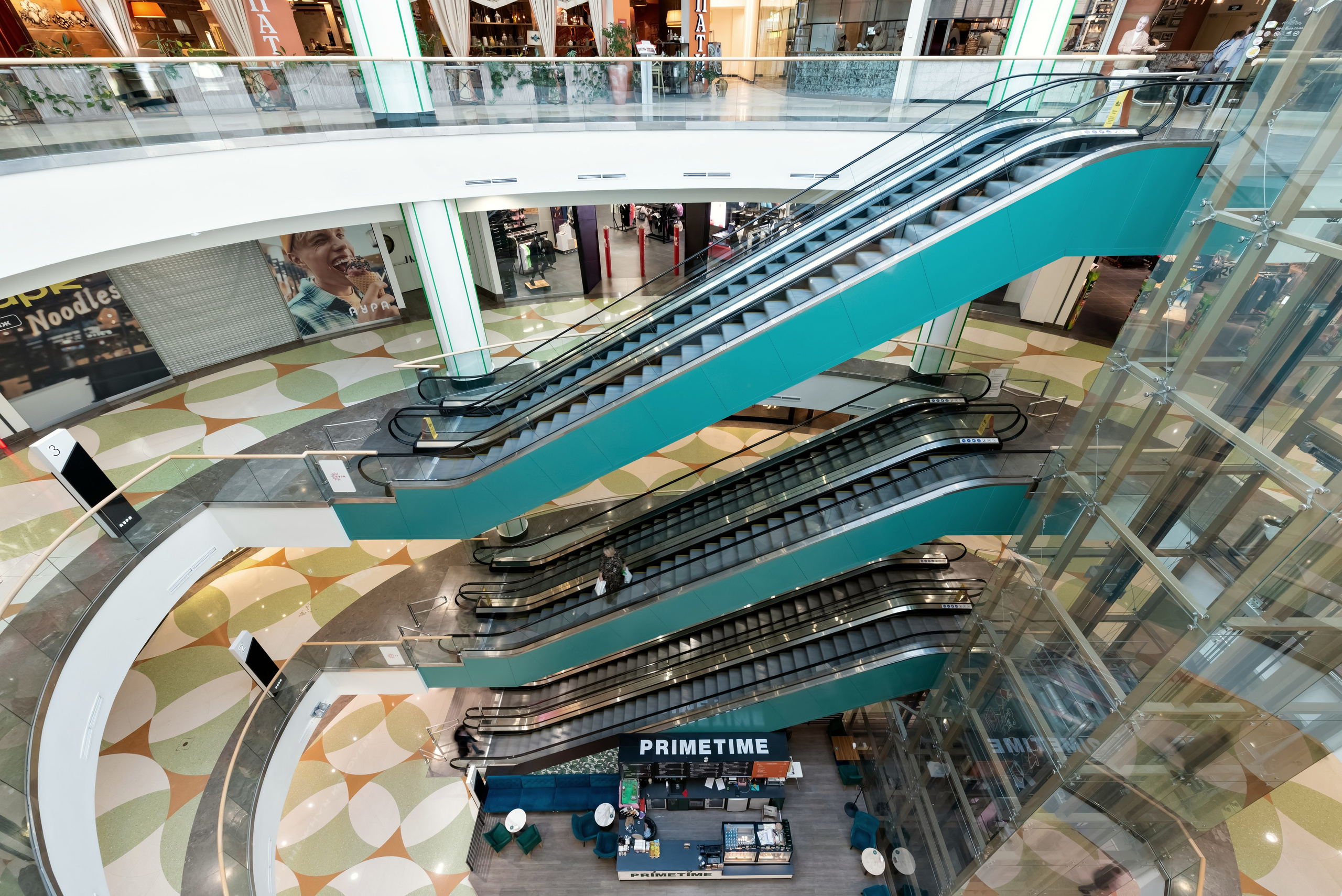 ТРЦ Аура. Интерьерный фотограф в Новосибирске Дмитрий Шибаев