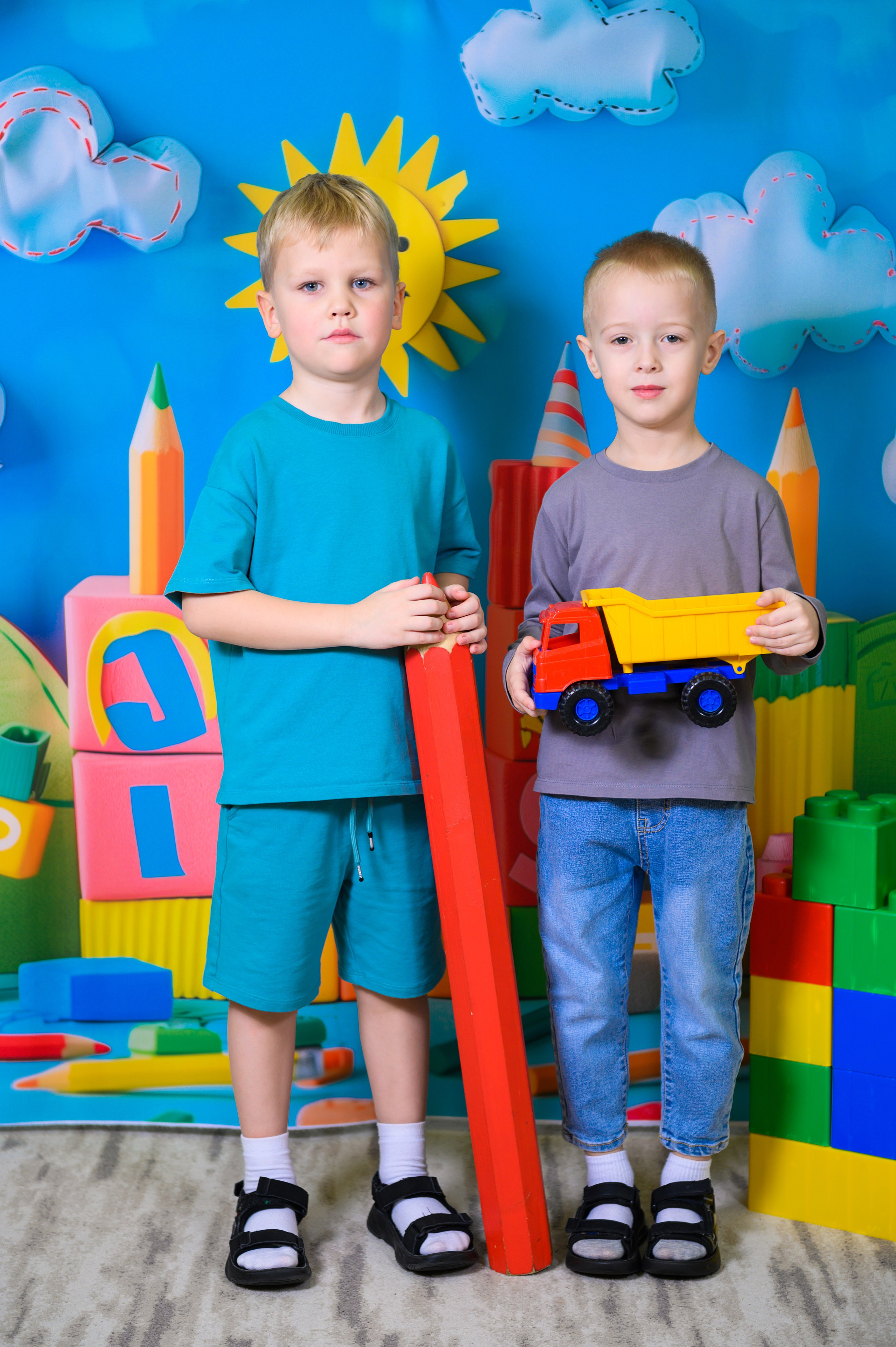 Фотосессия на выпускные альбомы для детского сада. Выпускные альбомы Искитим Бердск Новосибирск