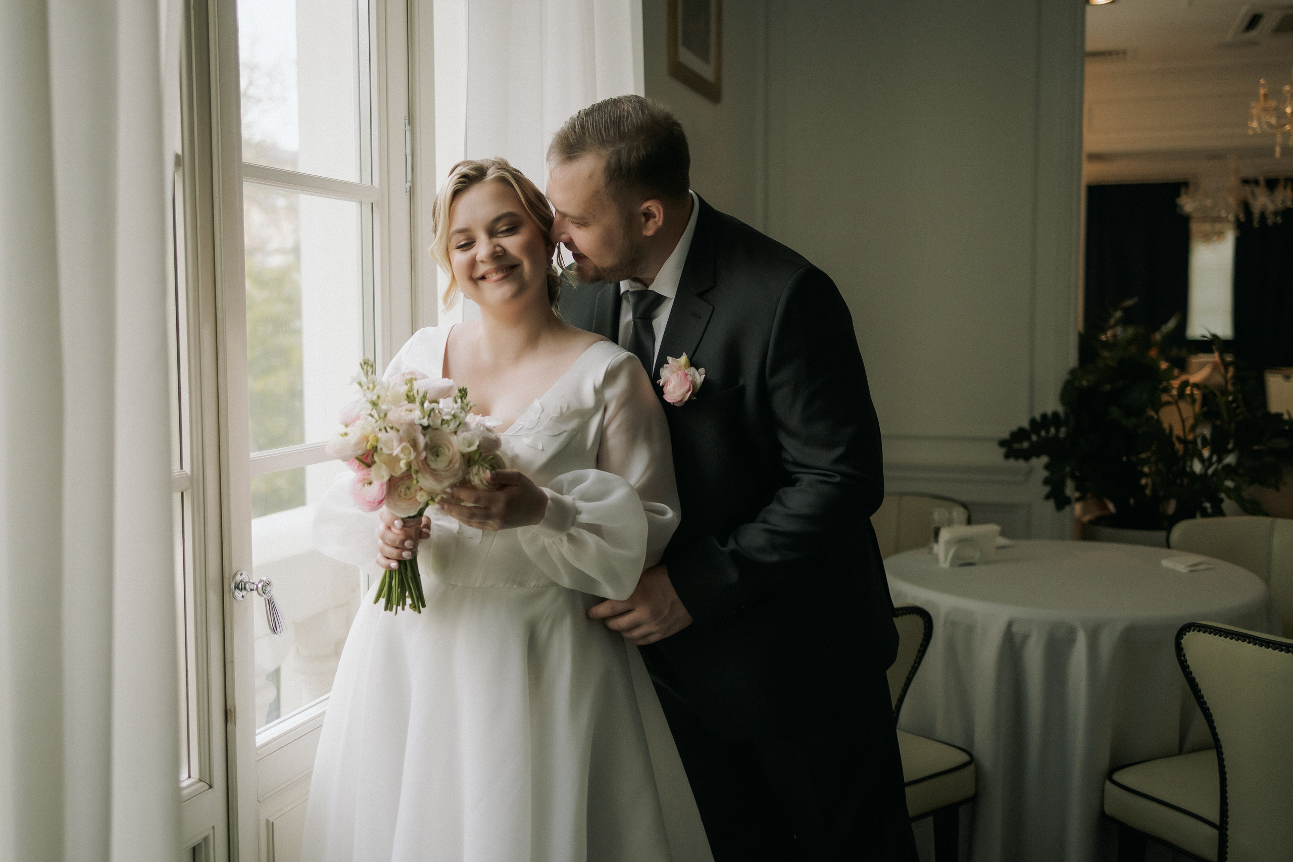 Анастасия и Сергей. Свадебная прогулка. Свадебная фотография. Арина Рубах