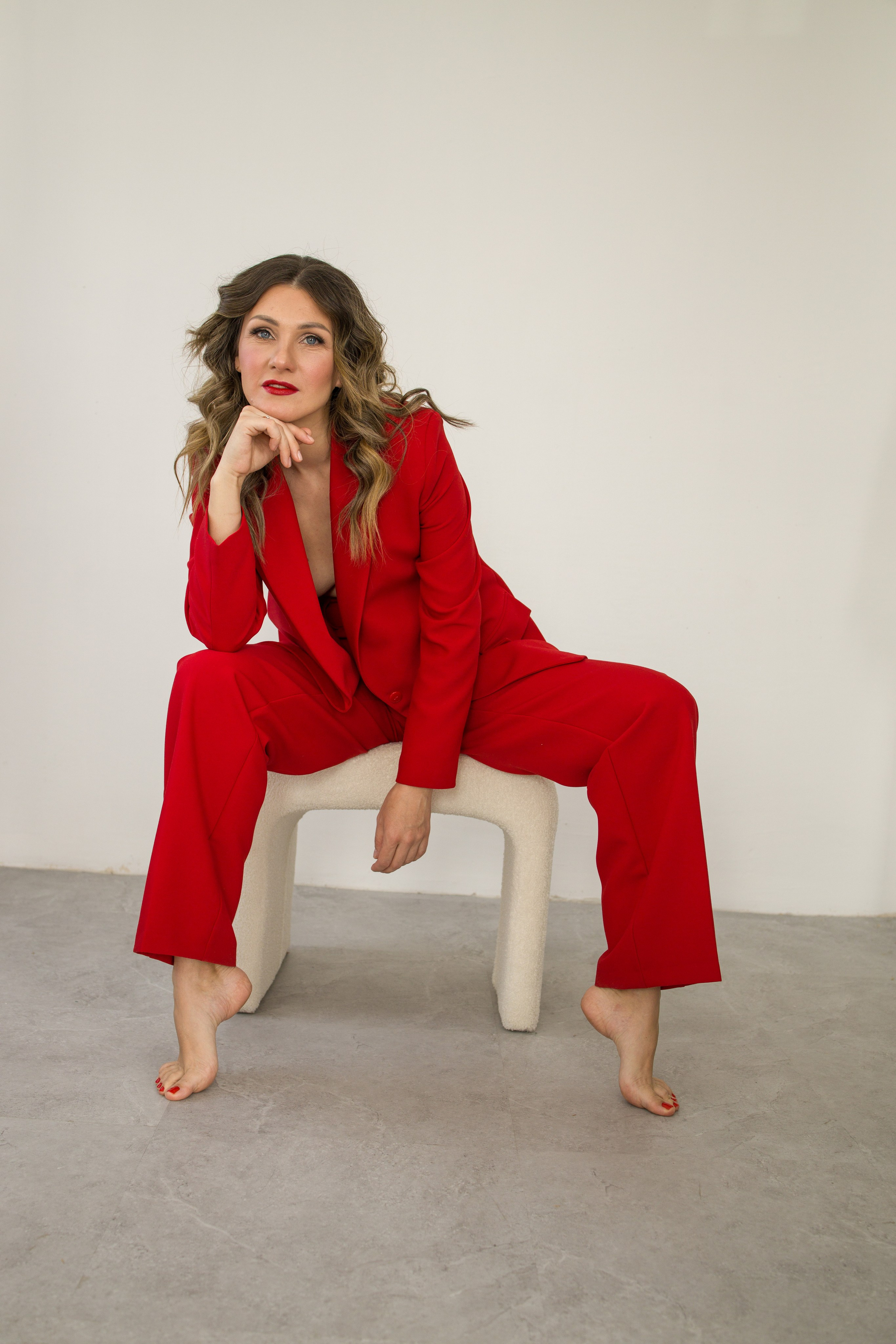 Lady in red. Художественная фотография