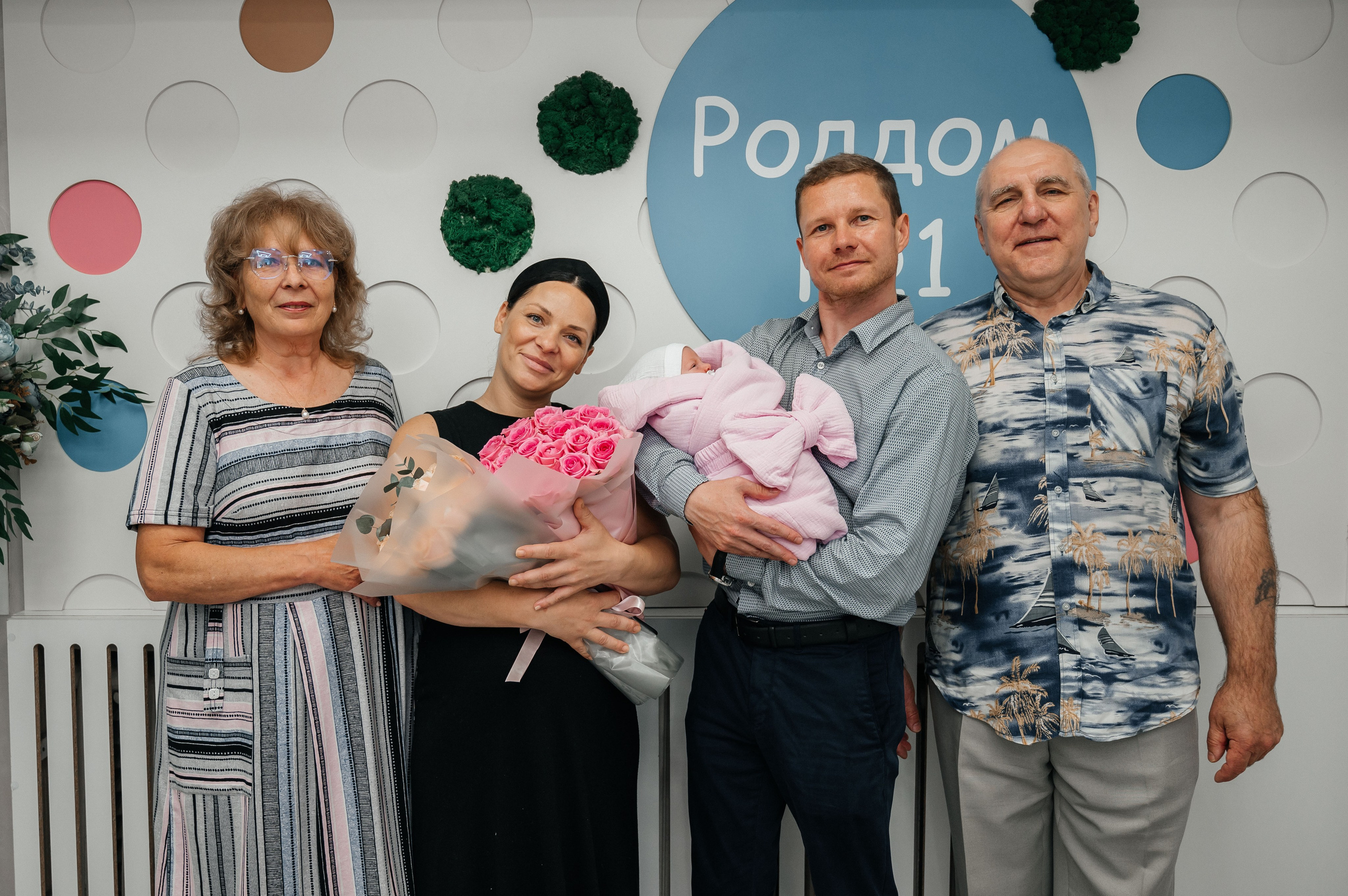 Валерия выписывается. Фотограф на роды СПБ Юлия Герасимова