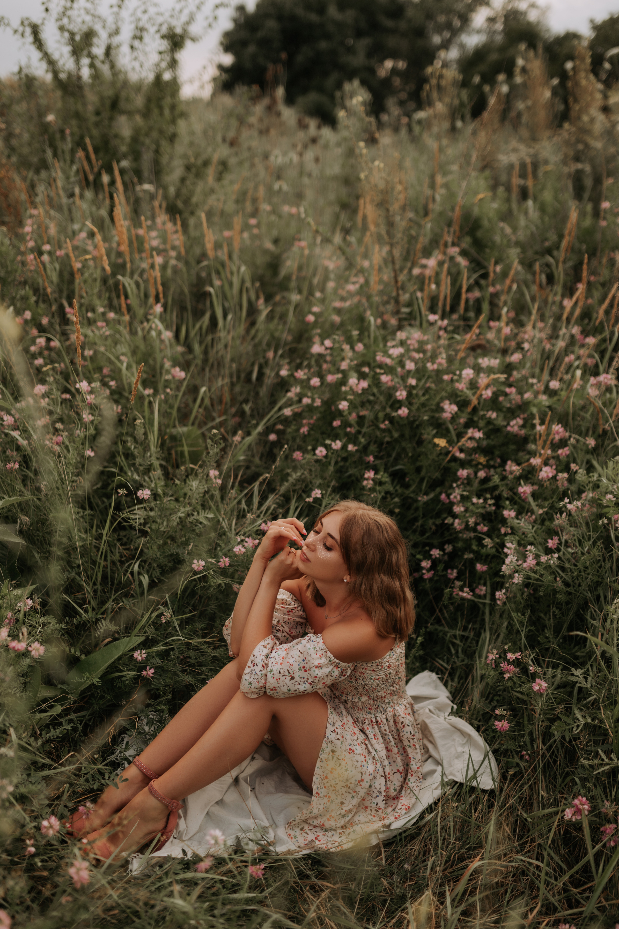 Ветер в волосах. Фотограф Ксения Мищук