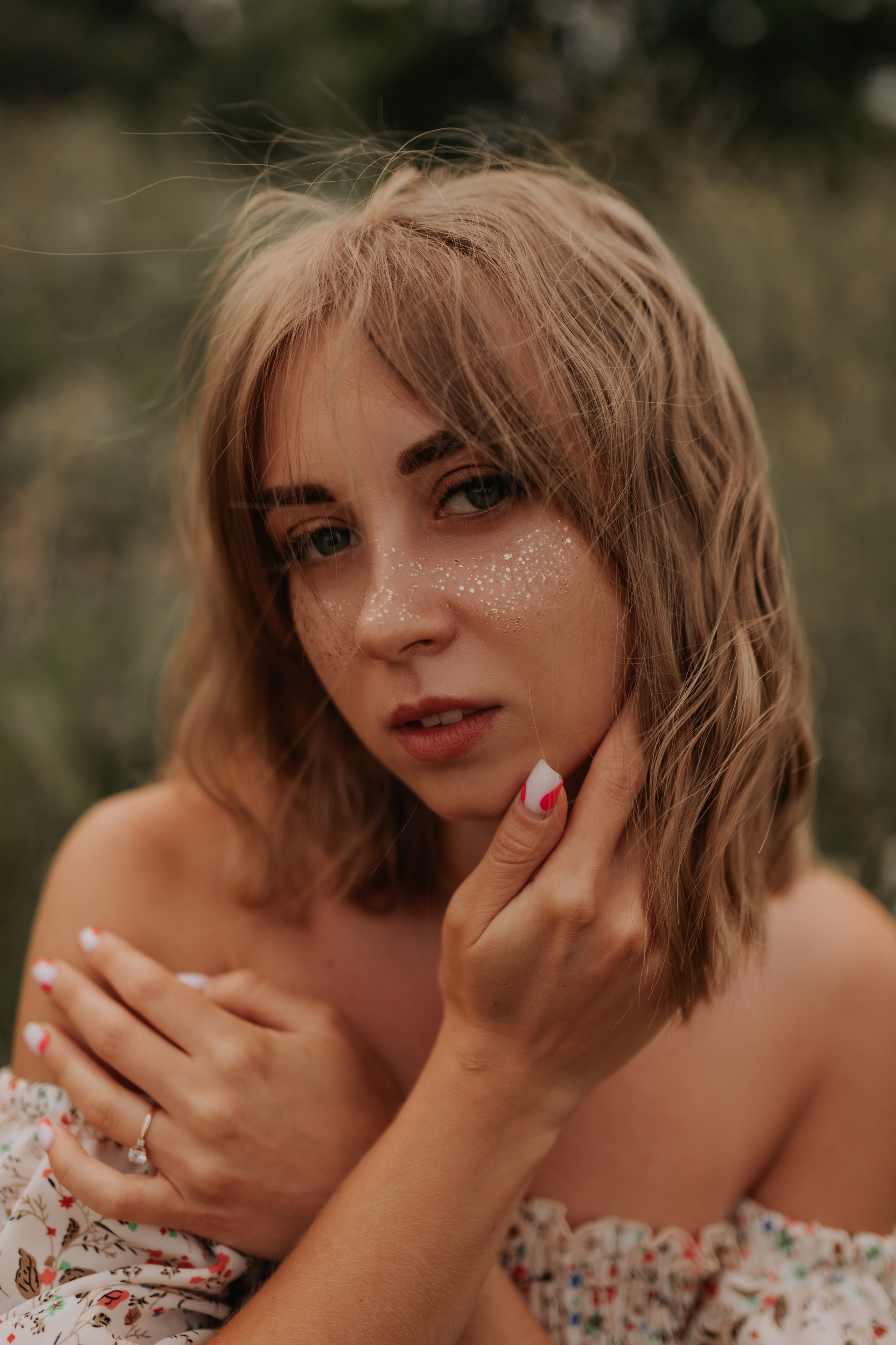 Ветер в волосах. Фотограф Ксения Мищук