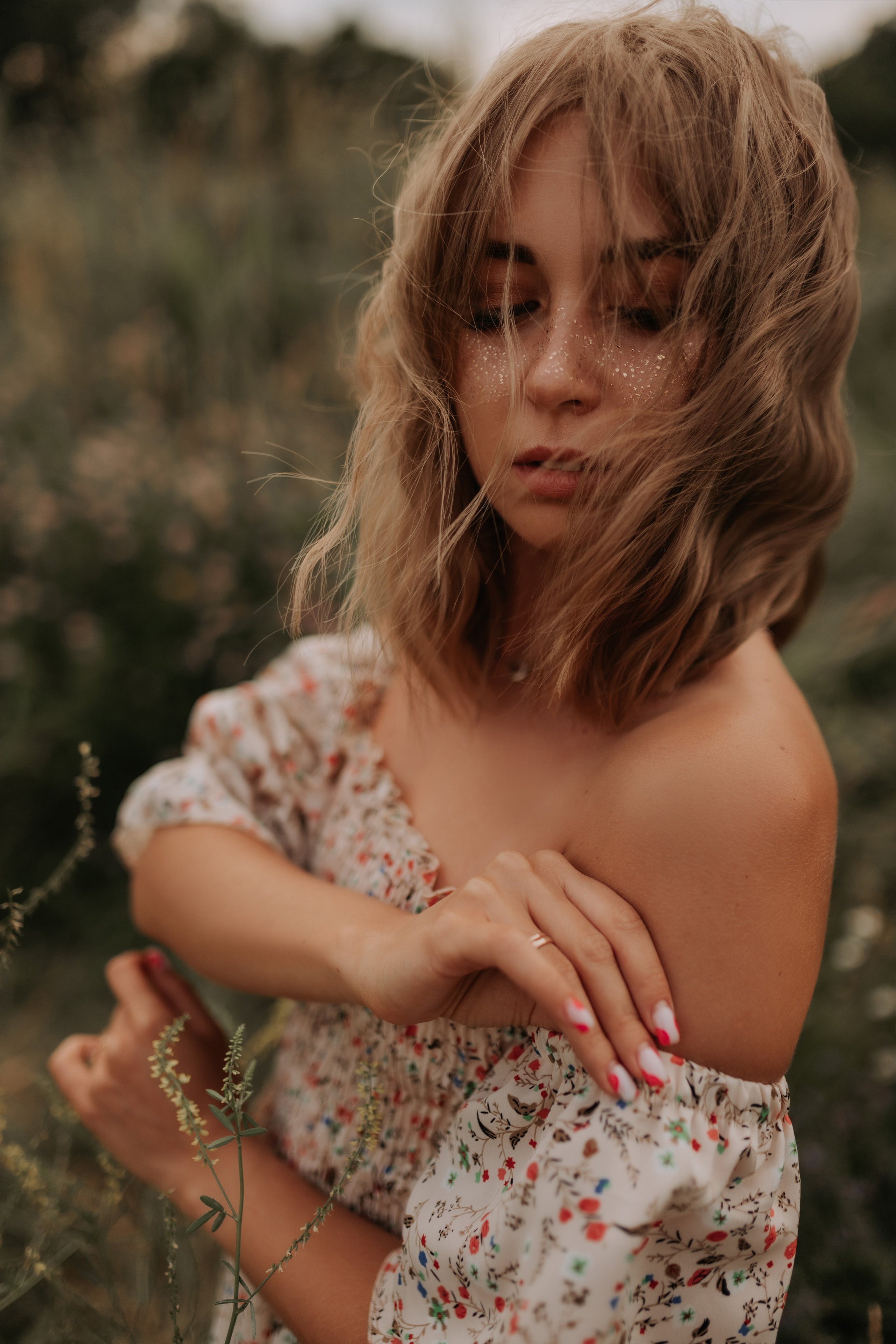 Ветер в волосах. Фотограф Ксения Мищук