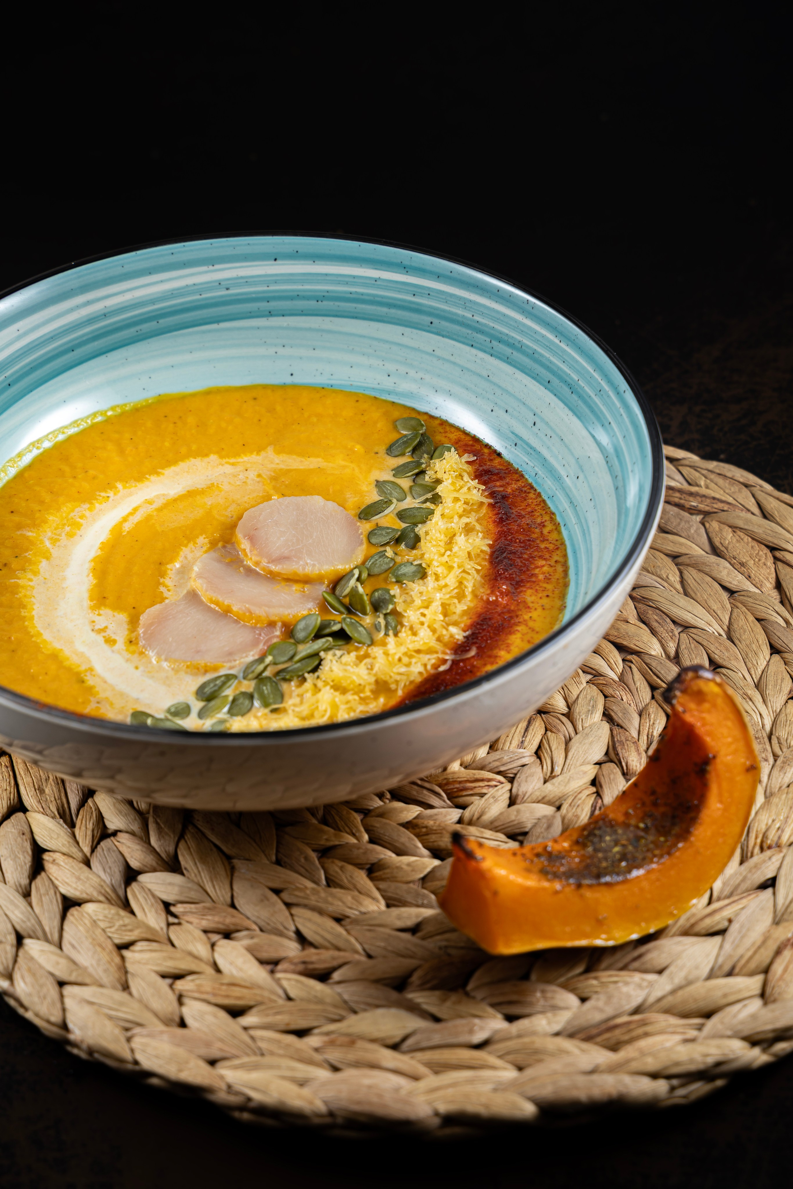 Тыквенный суп. Фотограф Александр Глебов