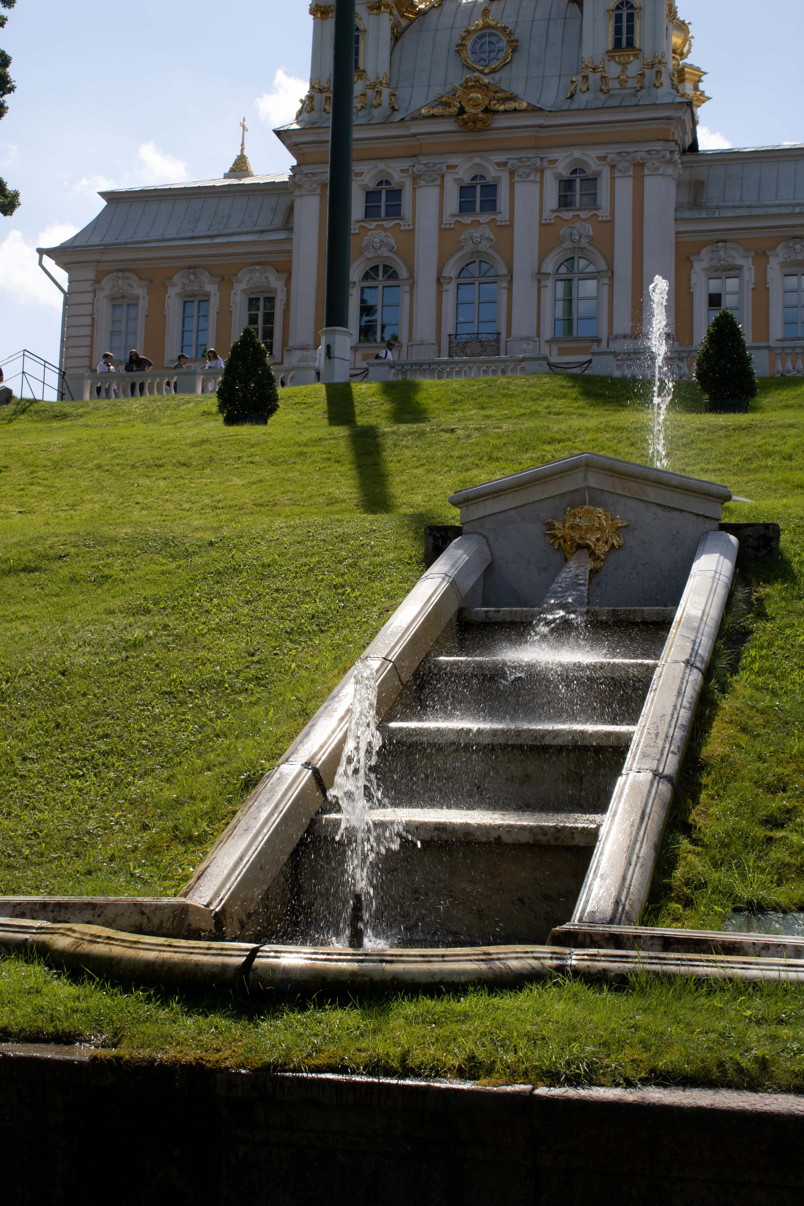 Каскады Петергофа