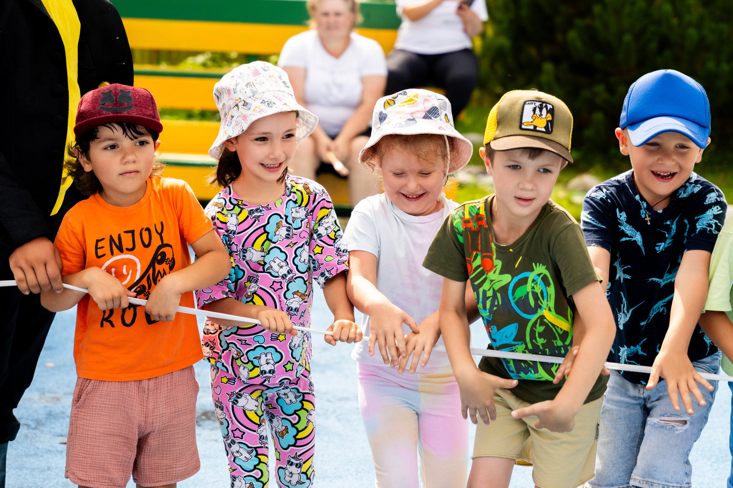 Игры на свежем воздухе. Фотограф Юлия Попова