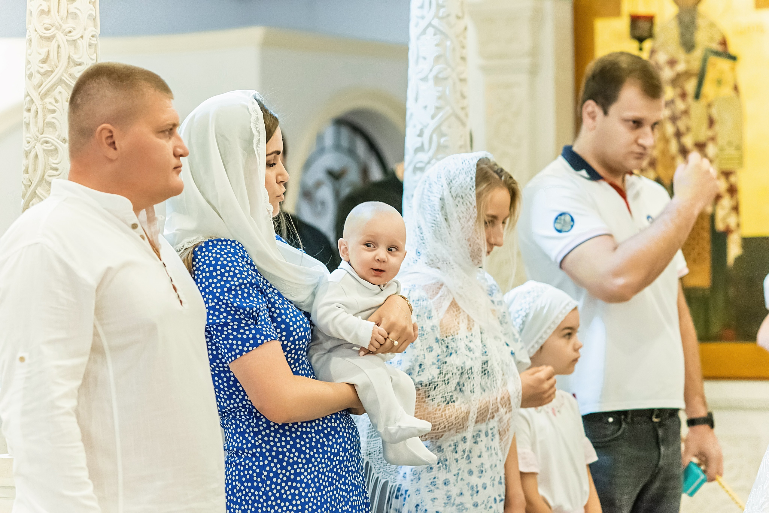 Крещении Ксении. Фотограф Юлия Попова