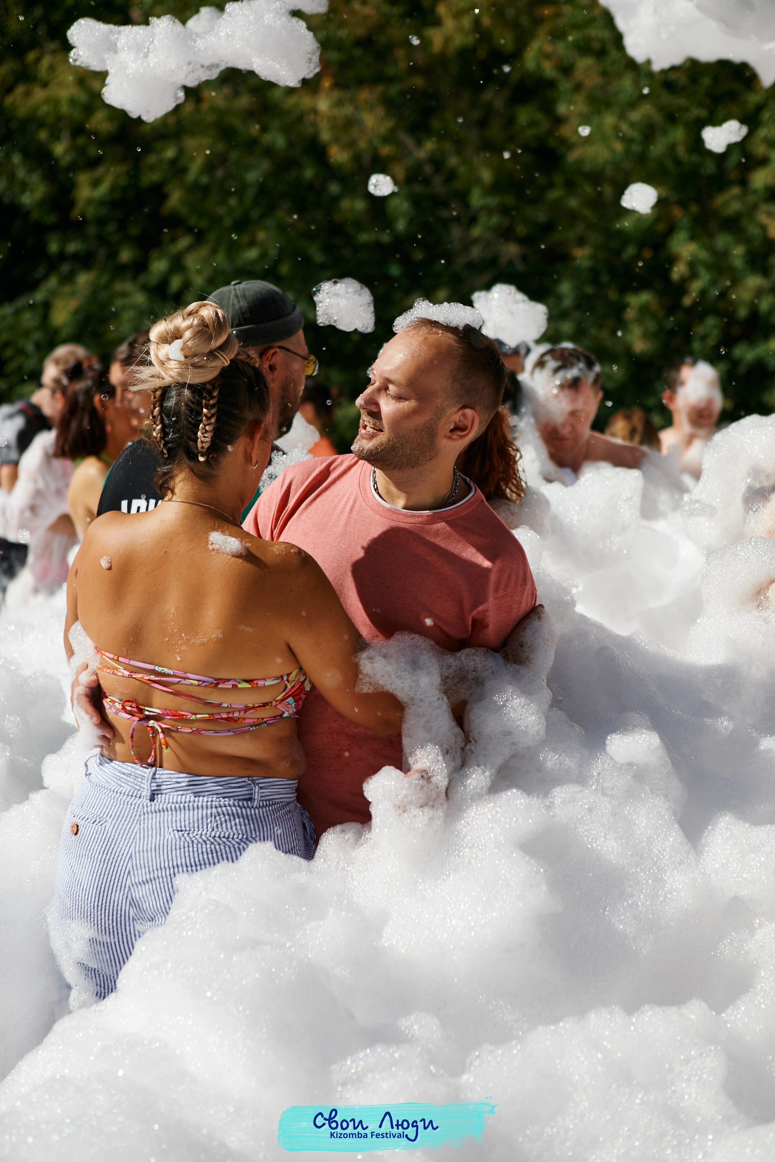 Foam party. Свадебный фотограф