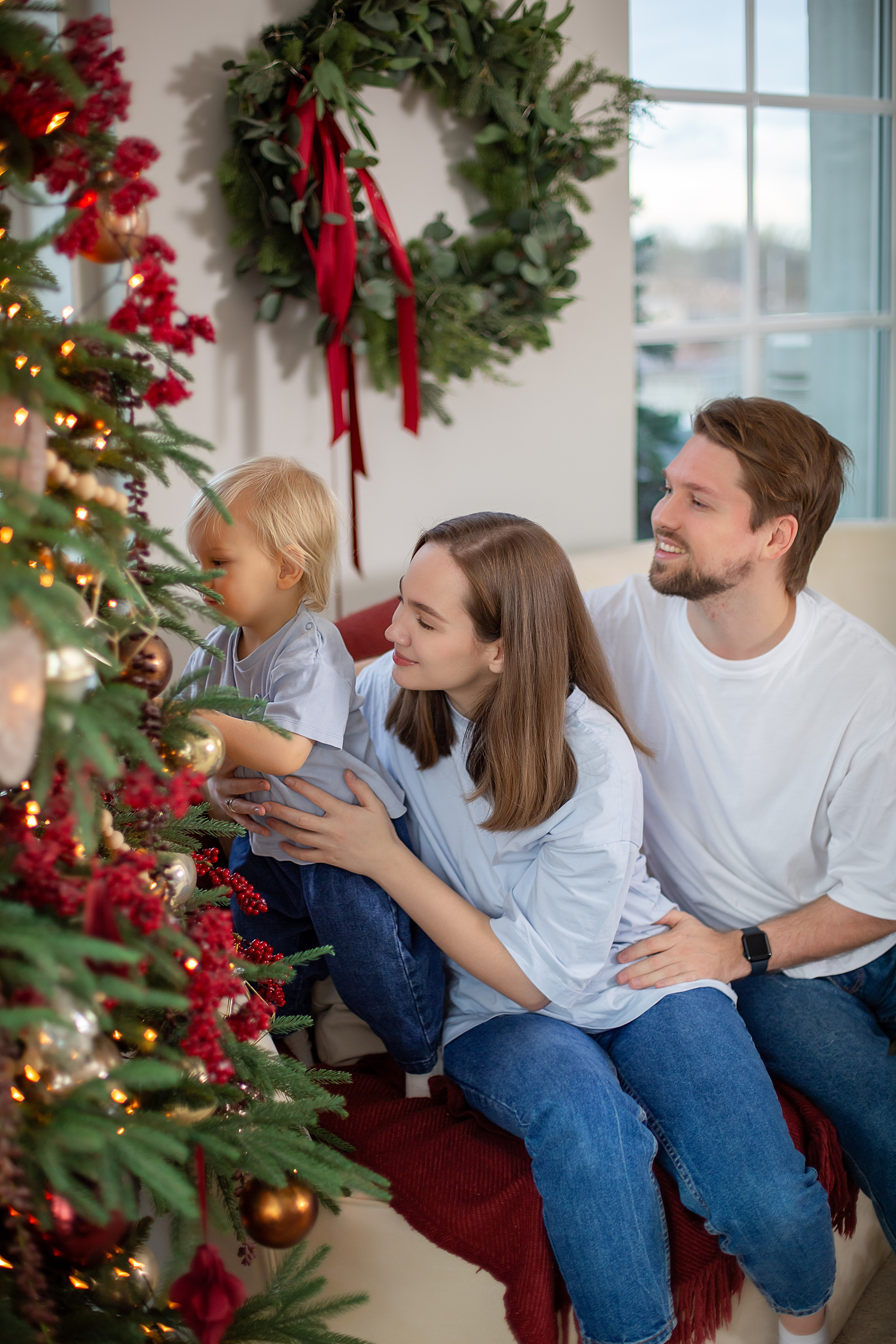 Новогодняя фотосессия. Фотограф Анастасия, СПб: живые семейные и женские фотосессии без позирования, наполненные эмоциями