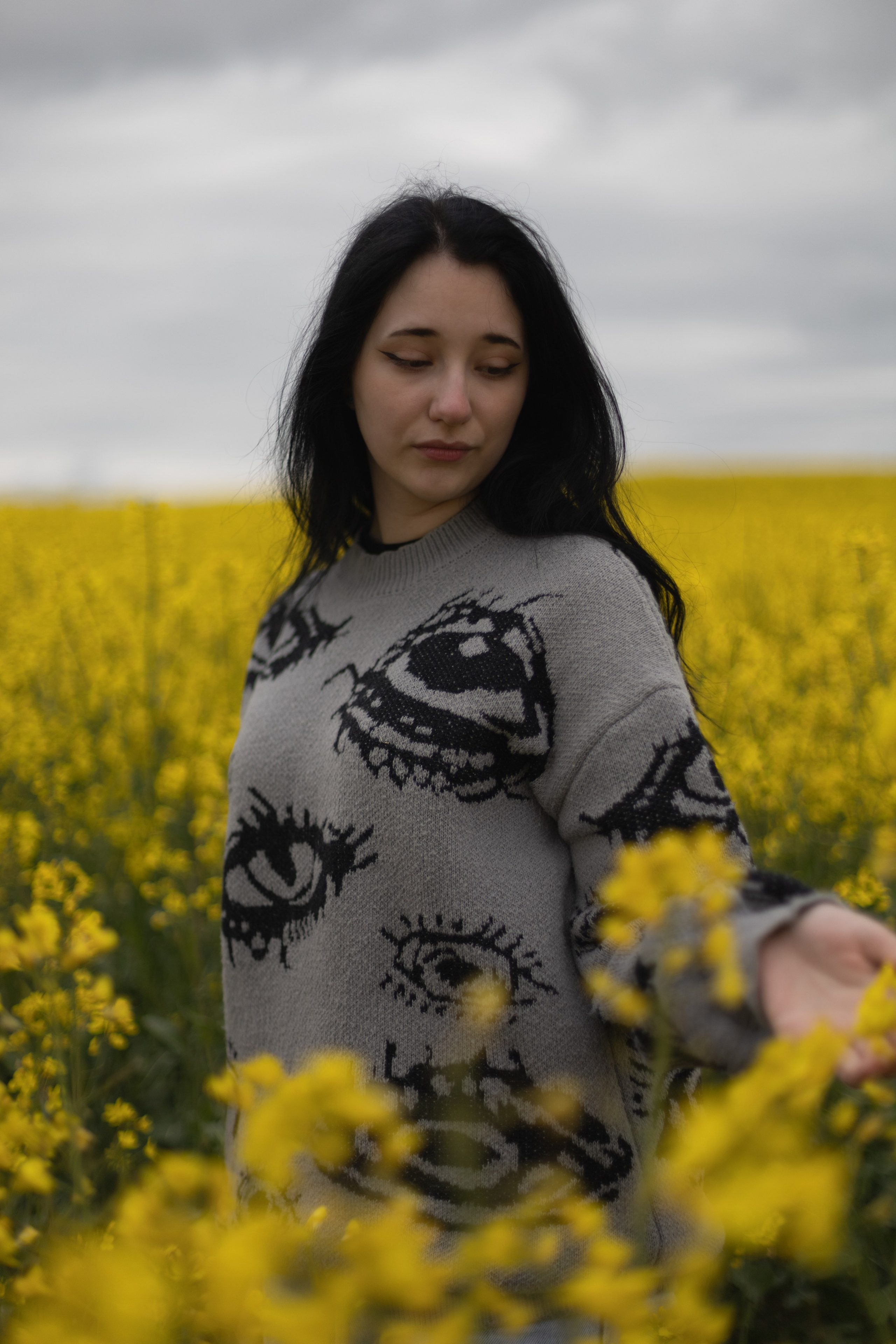 Полина Л — (Рапсовое поле). — Digital Noise —