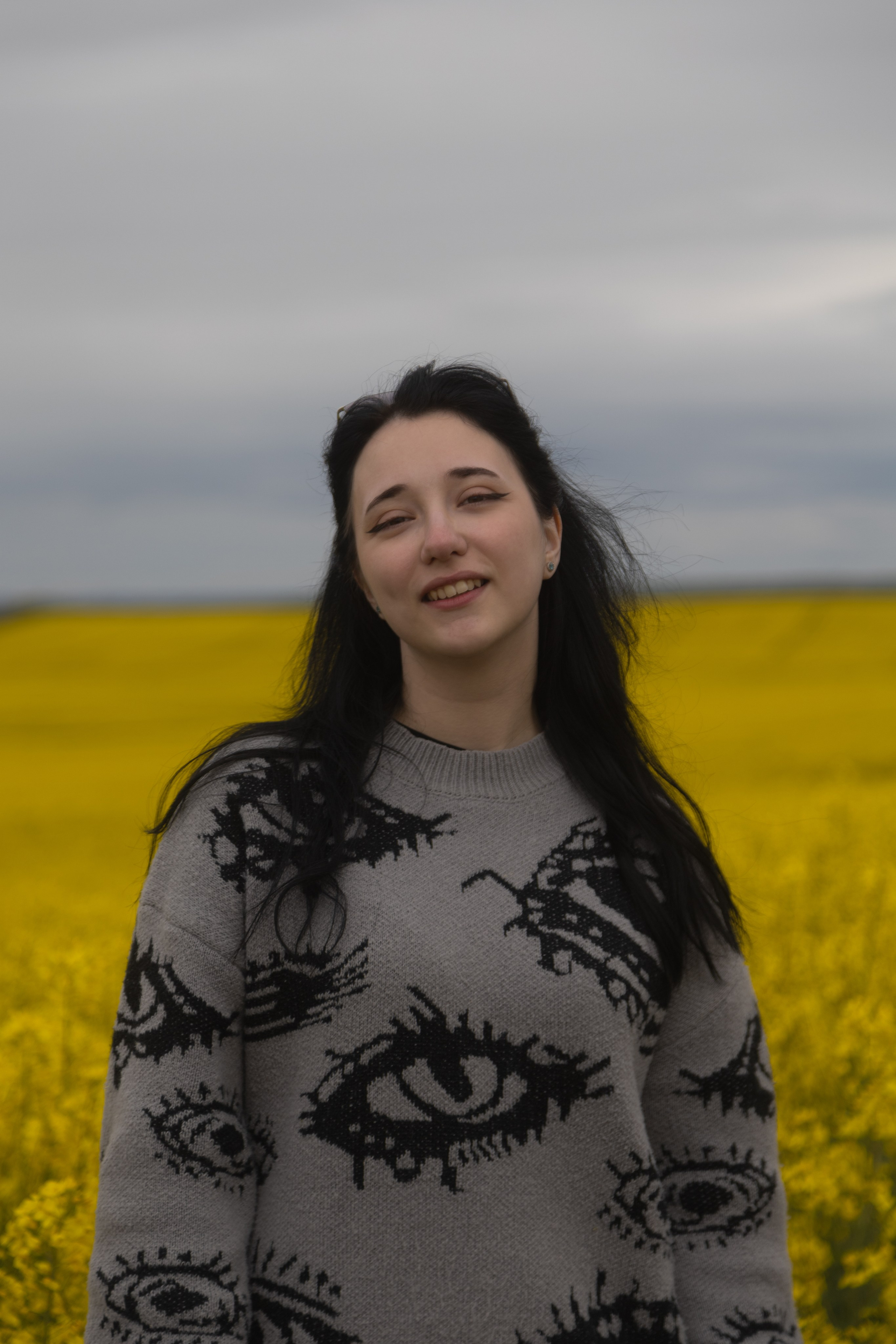 Полина Л — (Рапсовое поле). — Digital Noise —