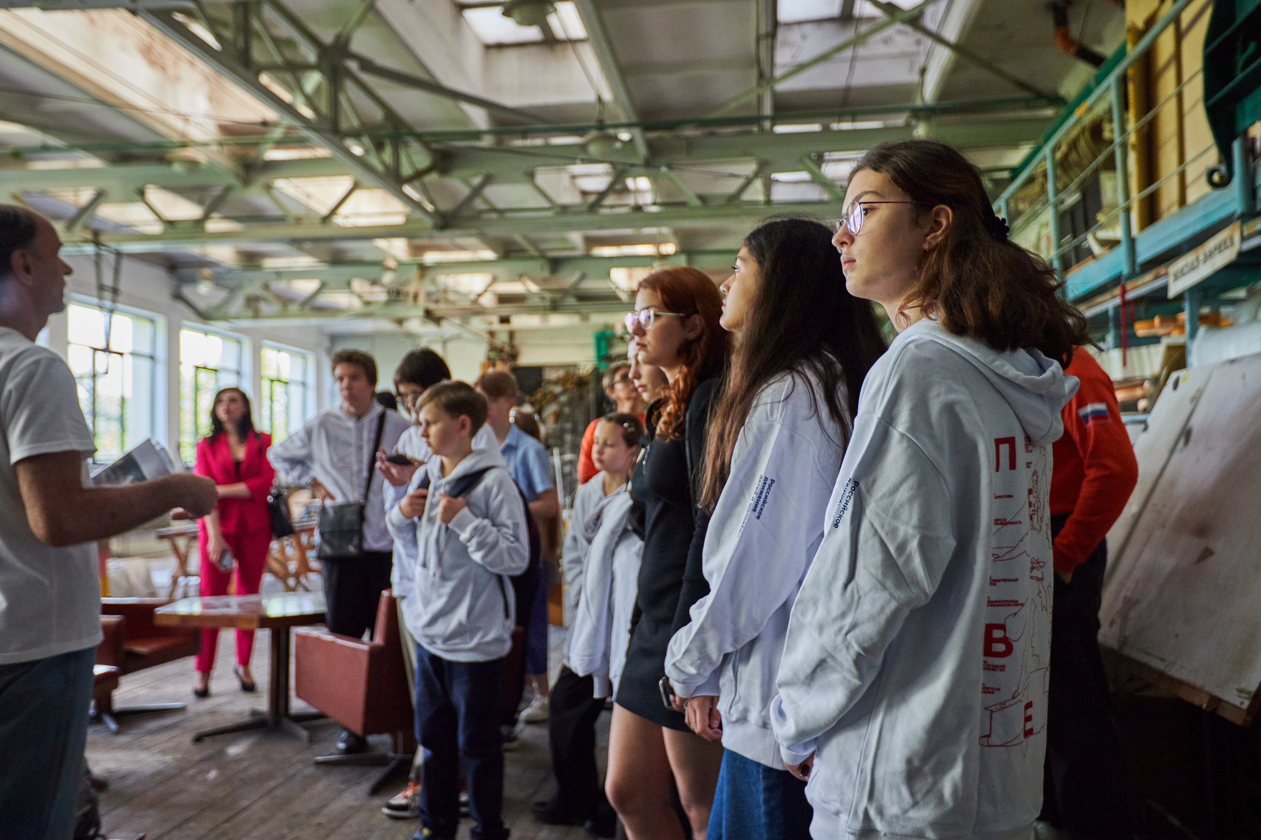 Экскурсия в театре. Фотограф Юлия Маринина