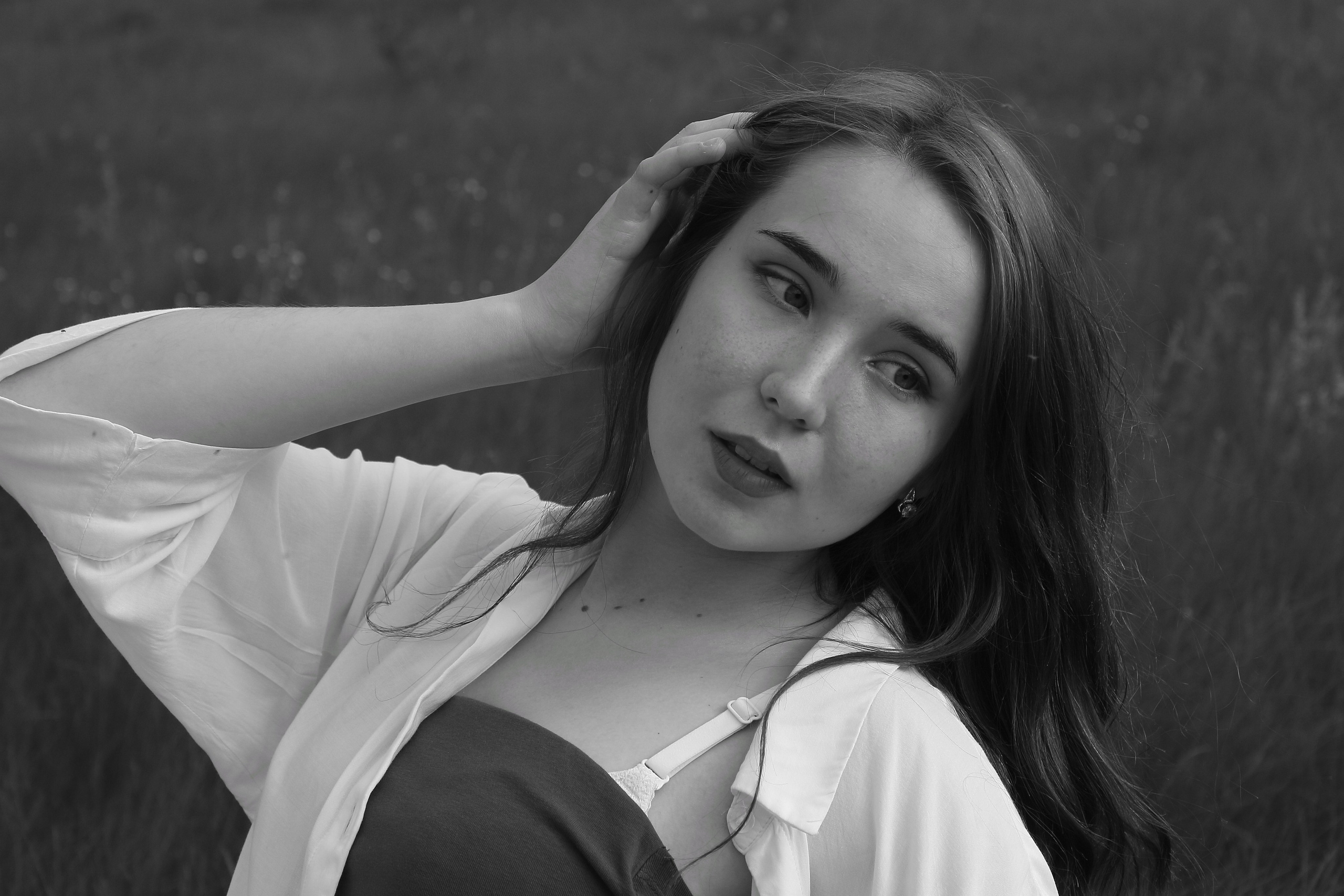 Дарья. В поле. Творческий фотограф в Казани Власкова Анастасия