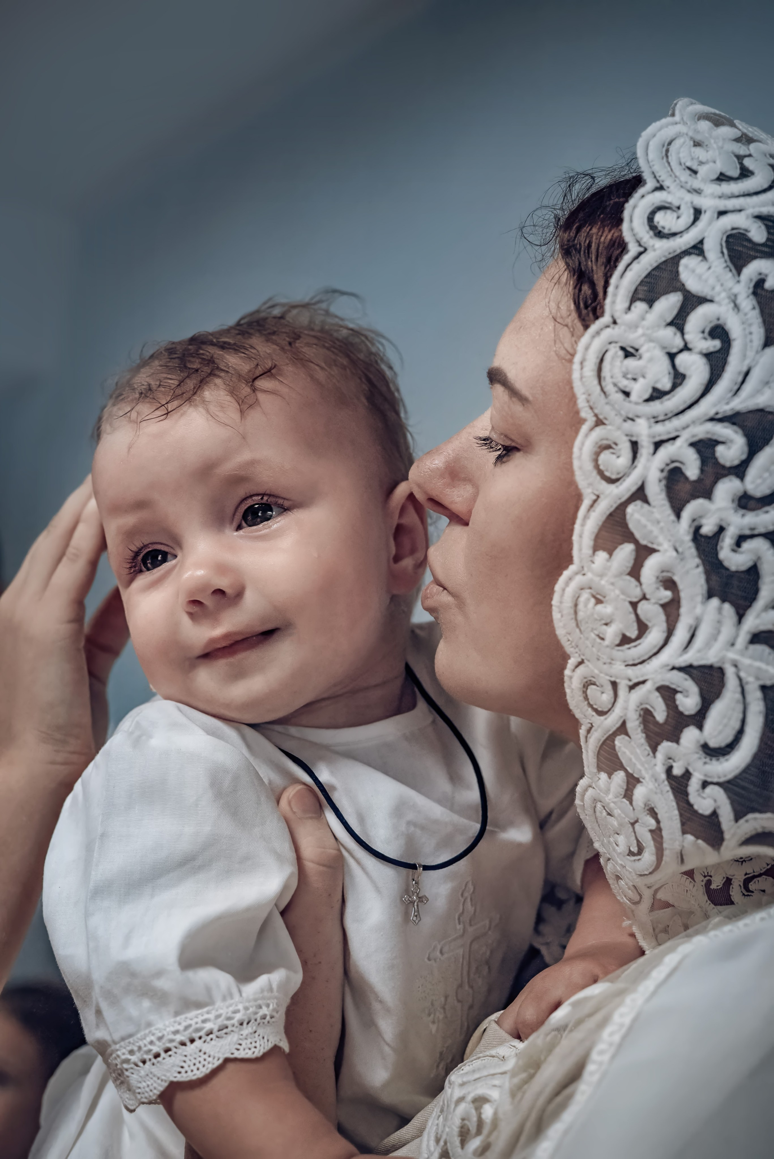 Съемка таинства крещения в храме Николая Чудотворца Красноярск. Фотографы крещения/венчания  Красноярск Татьяна и Вячеслав Переваловы
