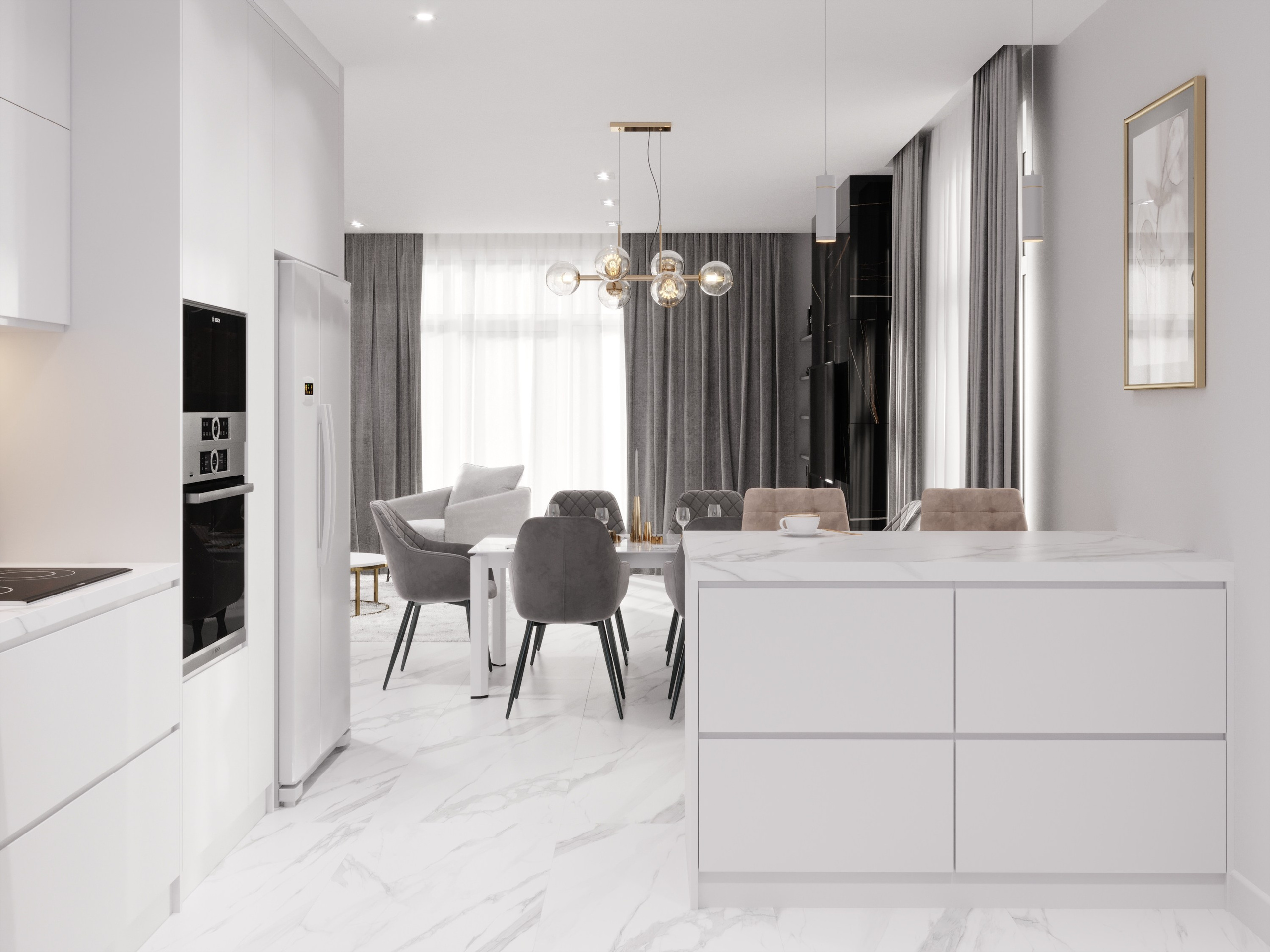 Дизайн - проект дома для семьи. Анастасия Дремина DREMINA INTERIORS