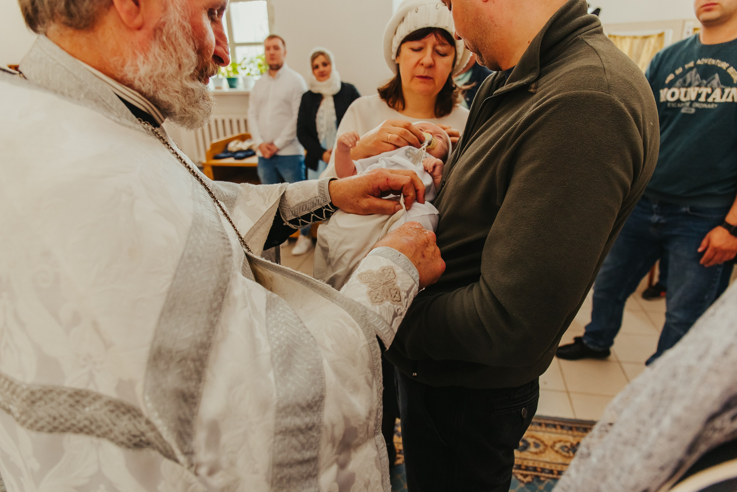 Фотосъемка крещения ребенка. Фотограф новорожденных и детский в Сергиевом Посаде Кругликова Юлия