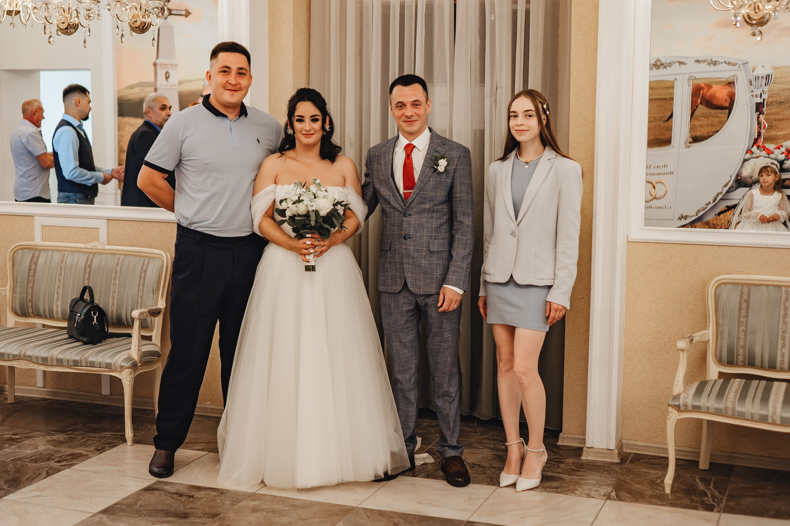 СВАДЕБНАЯ СЬЕМКА В ЗАГСЕ НА МОСКОВСКОМ ПРОСПЕКТЕ. Профессиональный фотограф, Санкт-Петербург — Виктория Богомолова