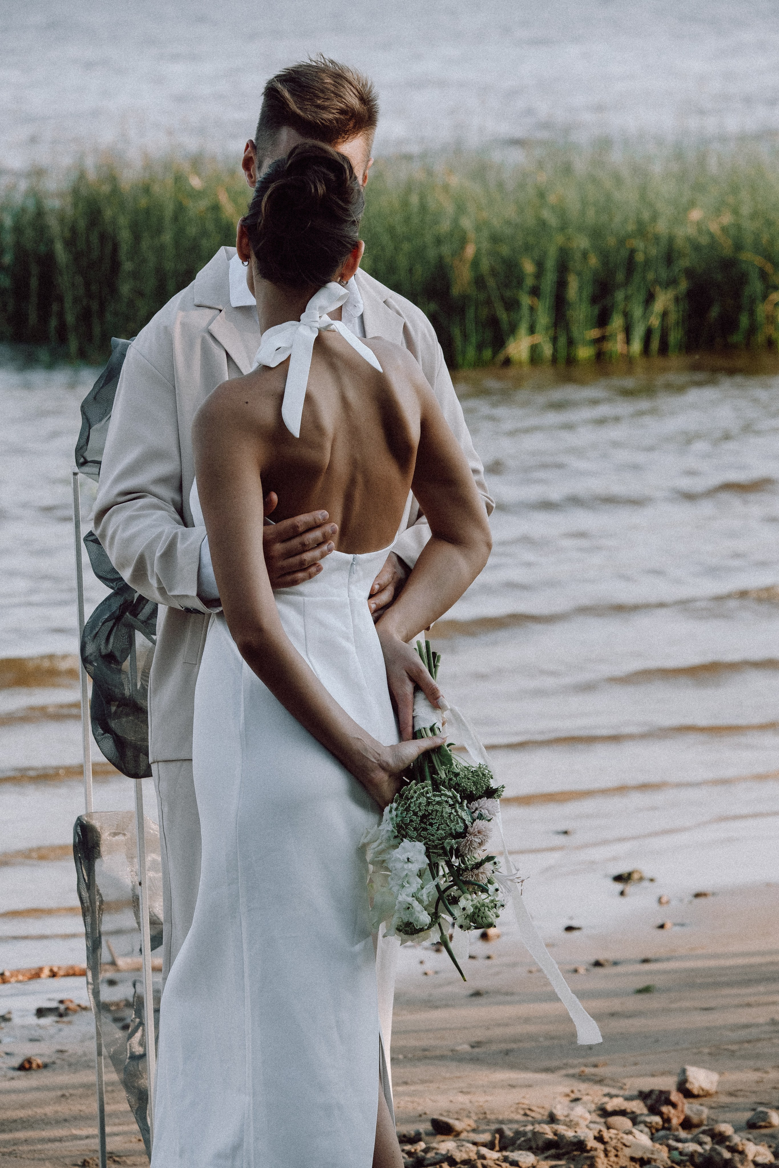 СВАДЕБНАЯ ФОТОСЕССИЯ ВЫЕЗДНОЙ ЦЕРЕМОНИИ (ФИНСКИЙ ЗАЛИВ). Профессиональный фотограф, Санкт-Петербург — Виктория Богомолова